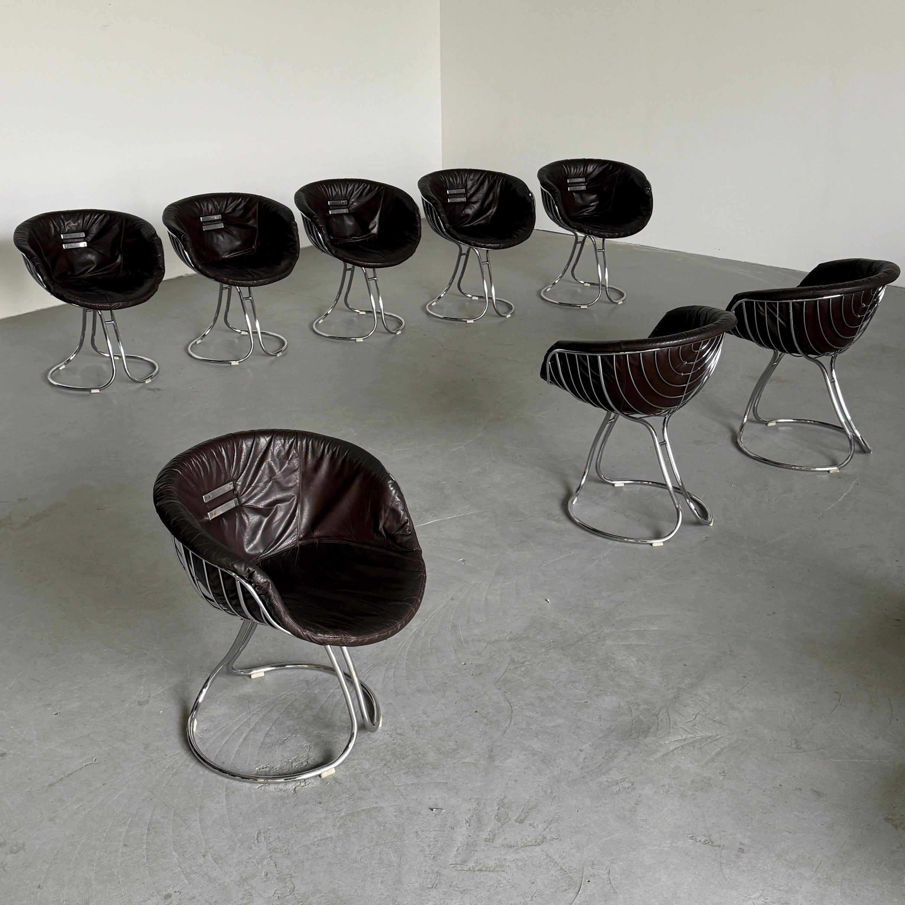 ‘Pan Am’ Armchairs by Gastone Rinaldi for Rima Padova