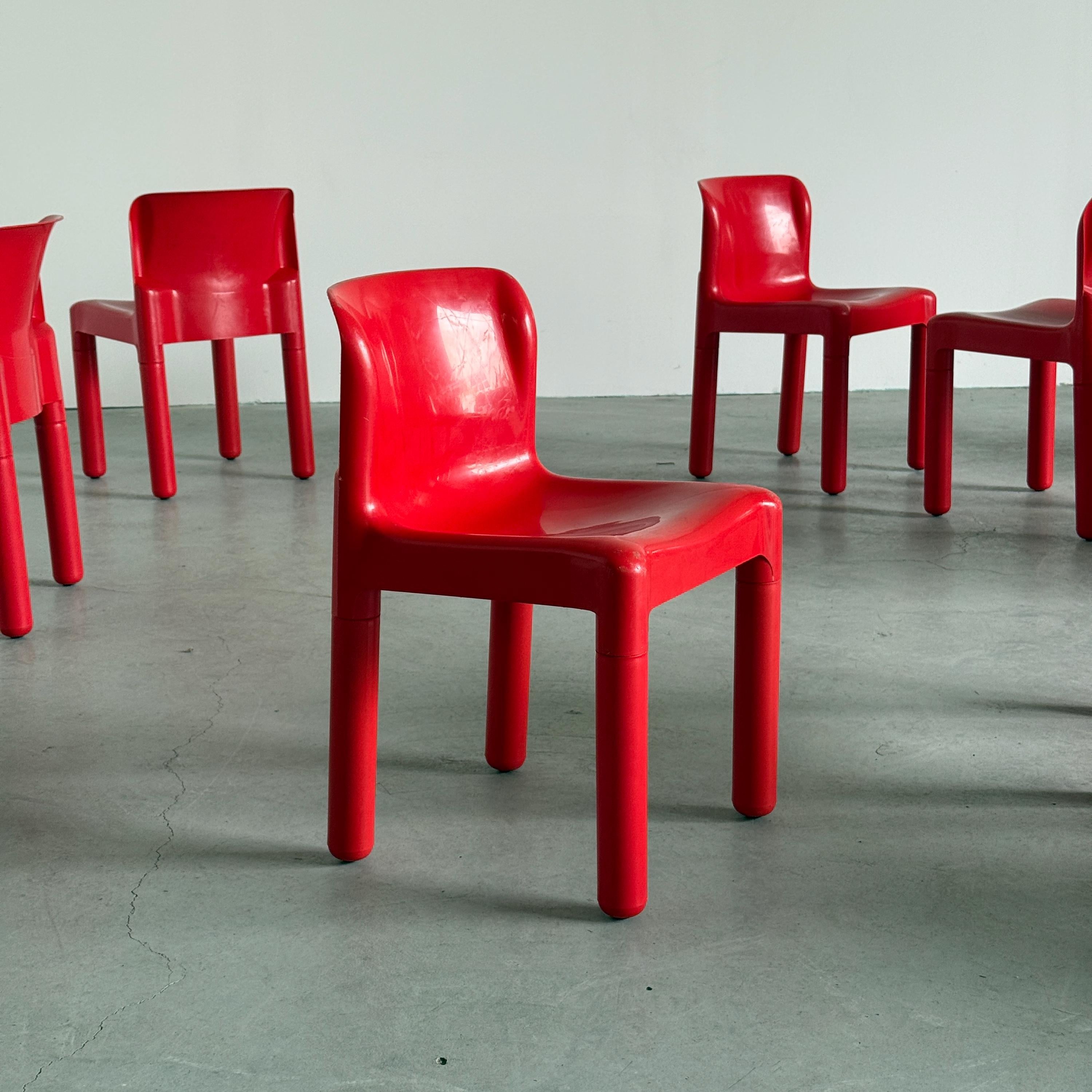 Carlo Bartoli ‘4875’ Chairs for Kartell