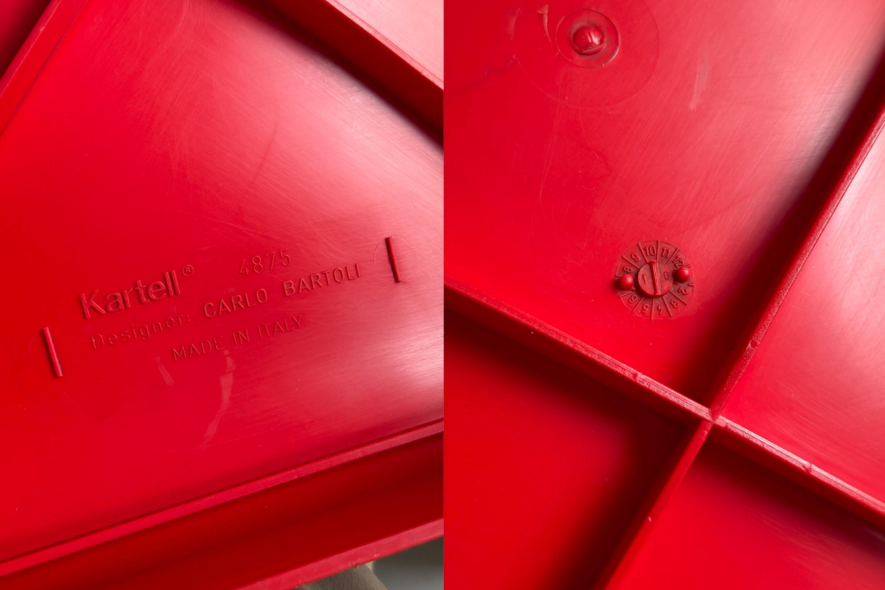 Carlo Bartoli ‘4875’ Chairs for Kartell