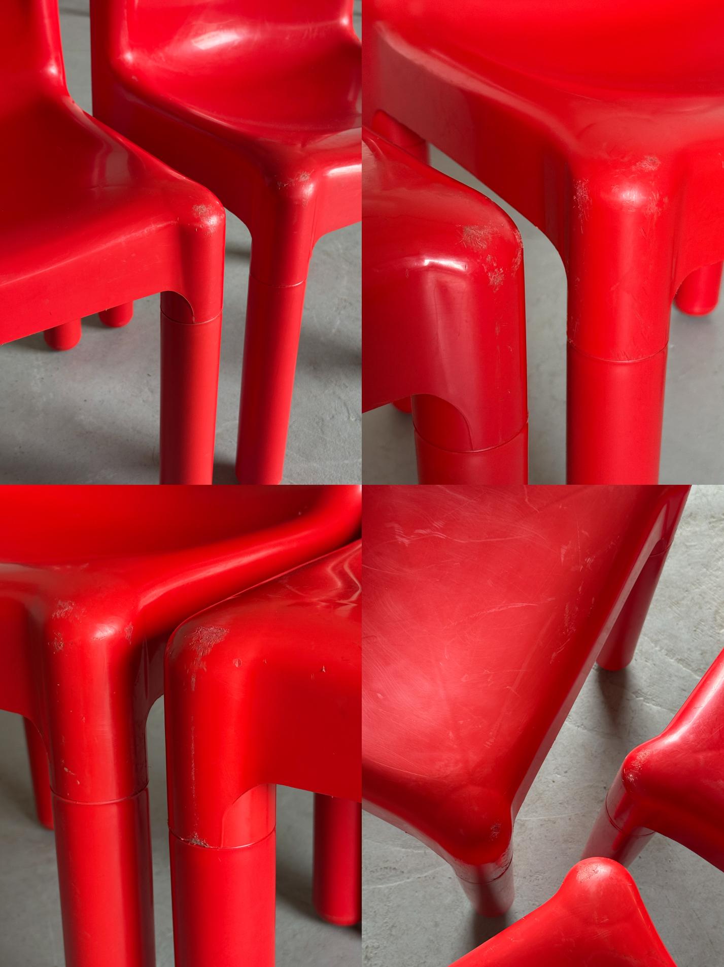 Carlo Bartoli ‘4875’ Chairs for Kartell
