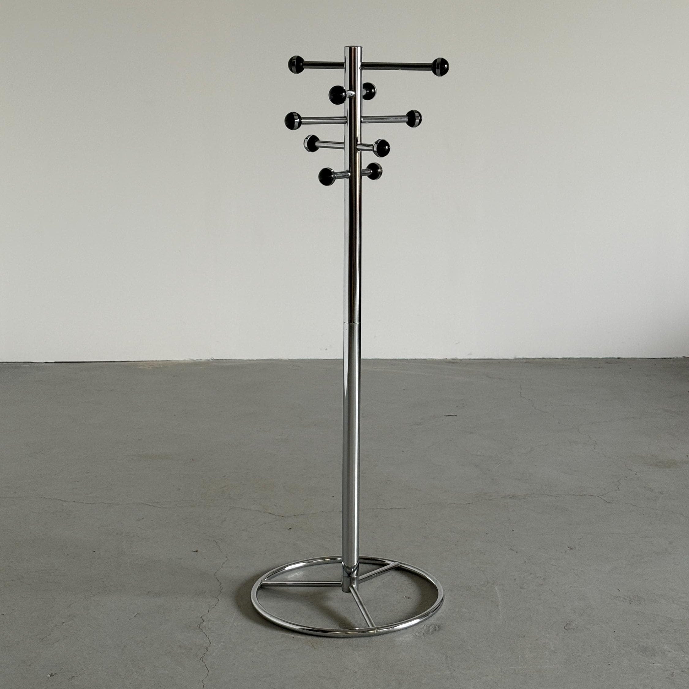 Space Age Chrome Coat Stand