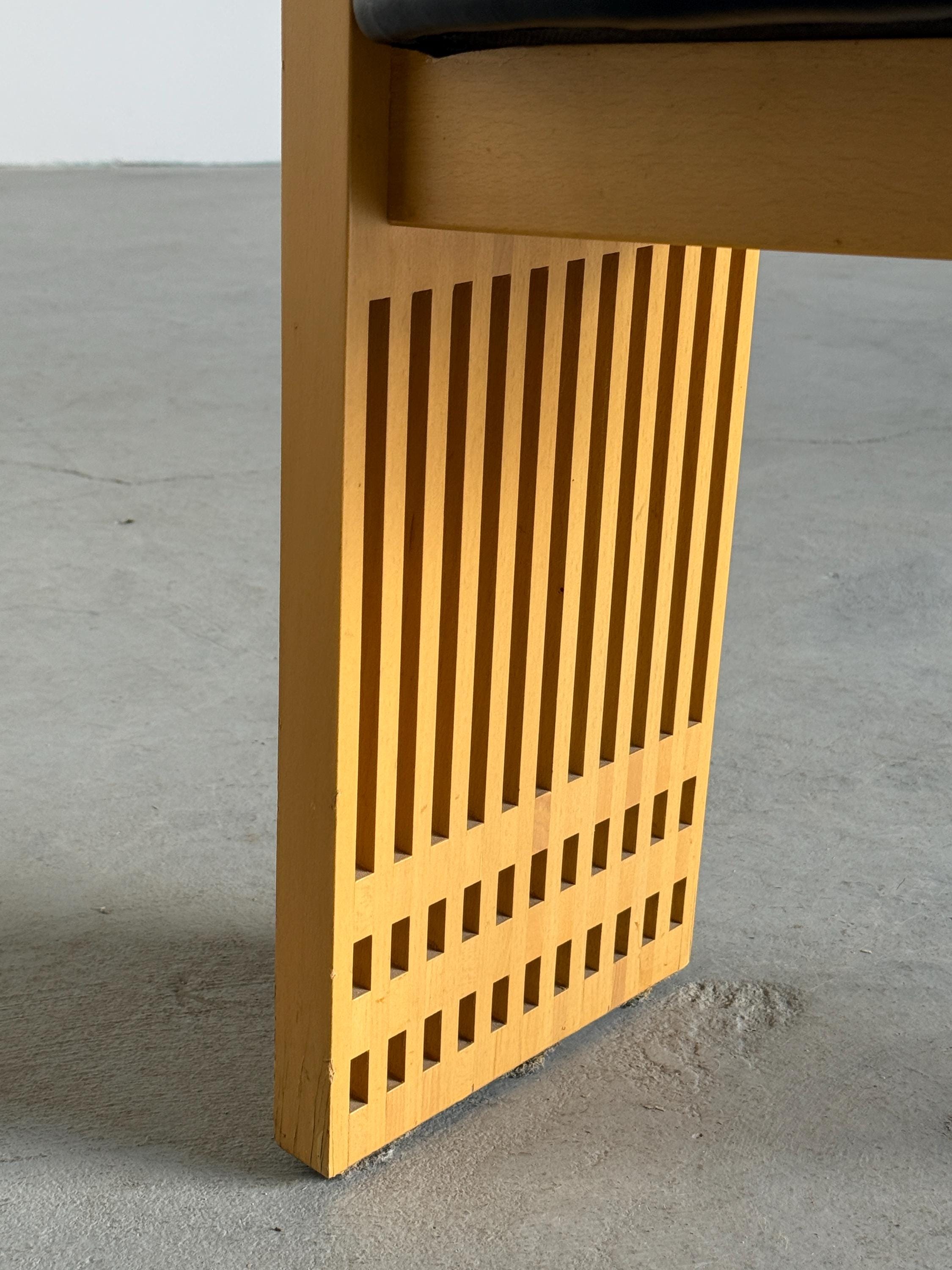 Postmodern High Back Dining Chair