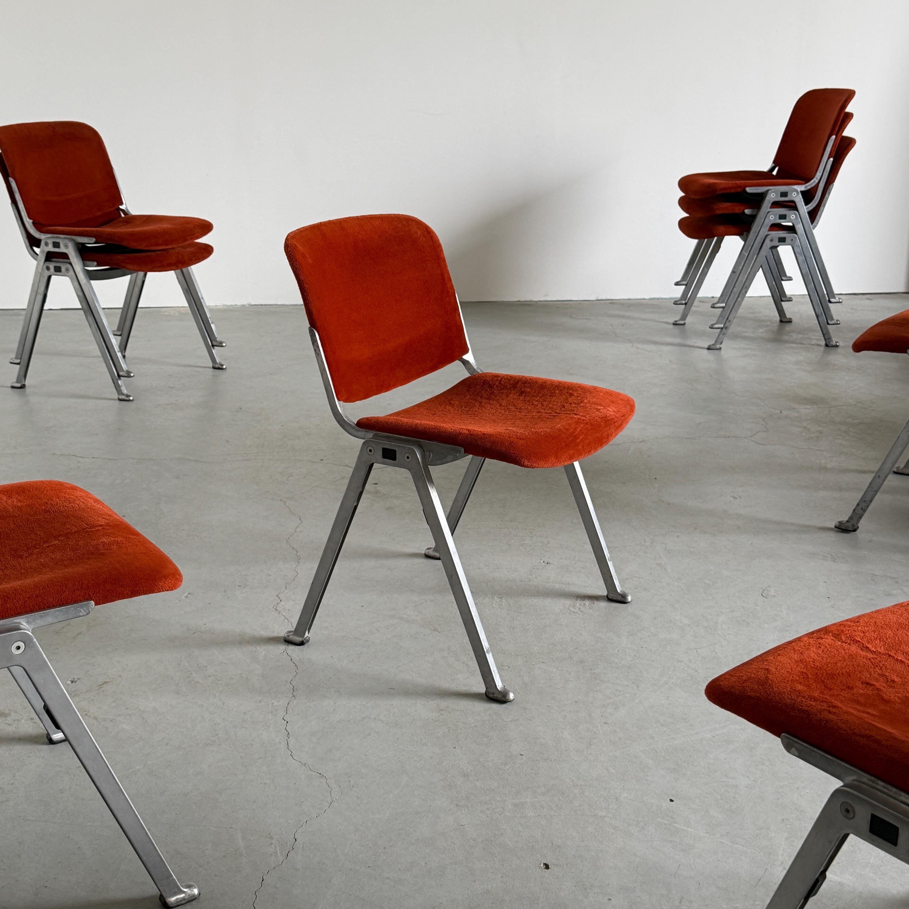 Industrial Aluminium Stackable Chairs