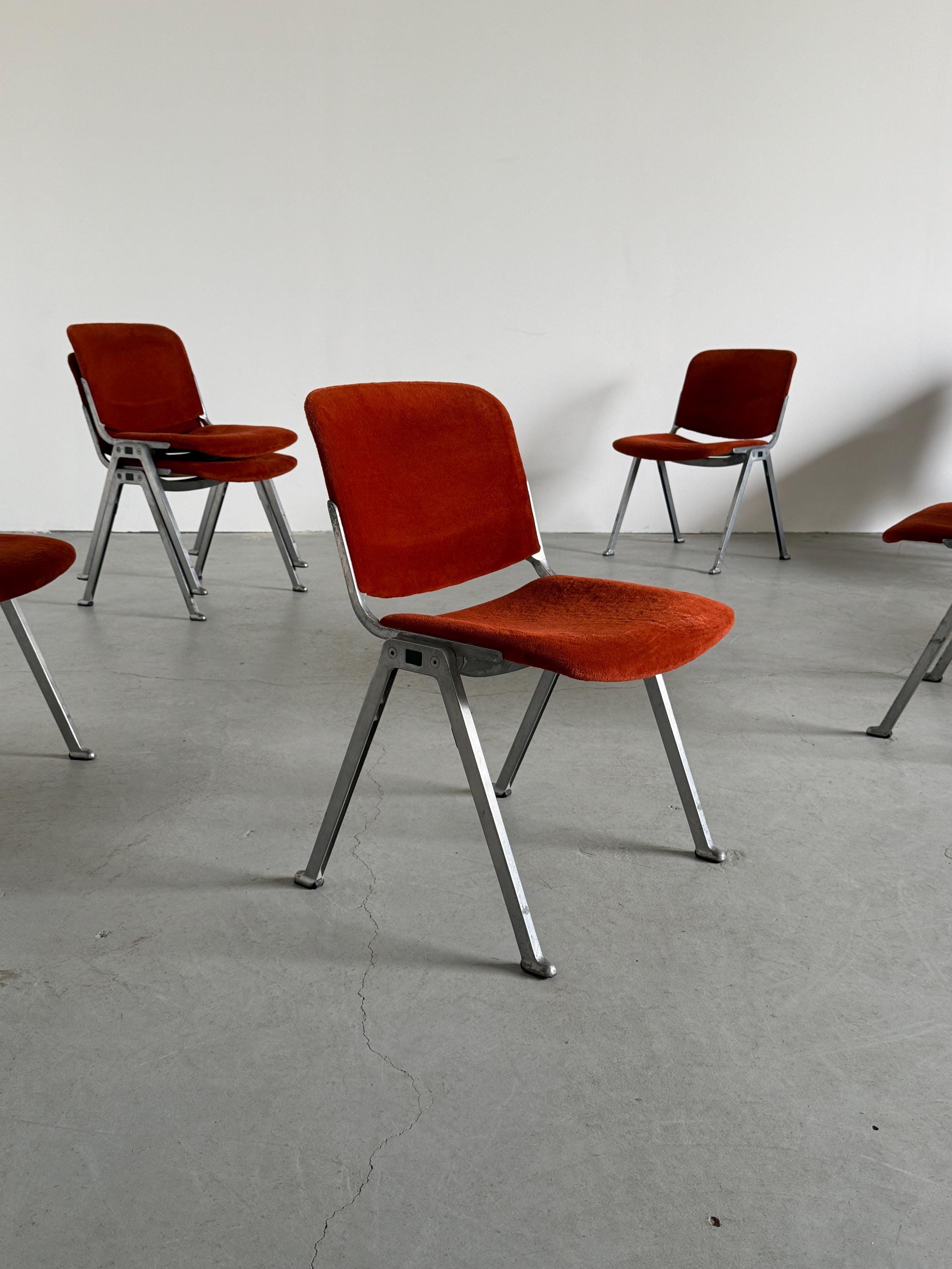 Industrial Aluminium Stackable Chairs