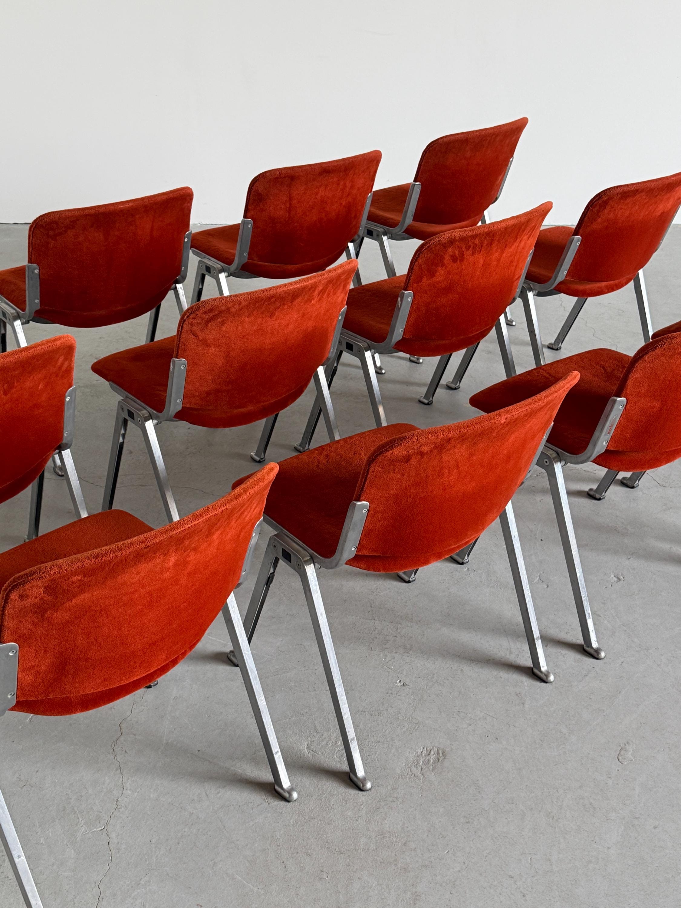 Industrial Aluminium Stackable Chairs