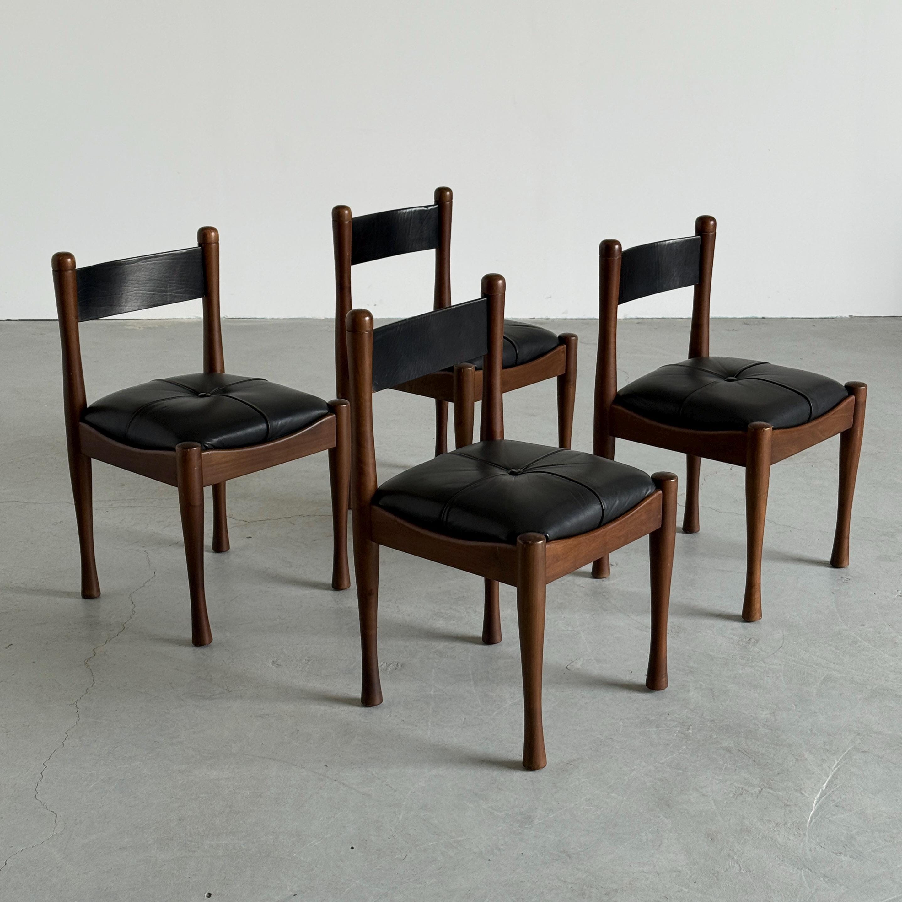 Dining Chairs by Silvio Coppola for Bernini, Model 620