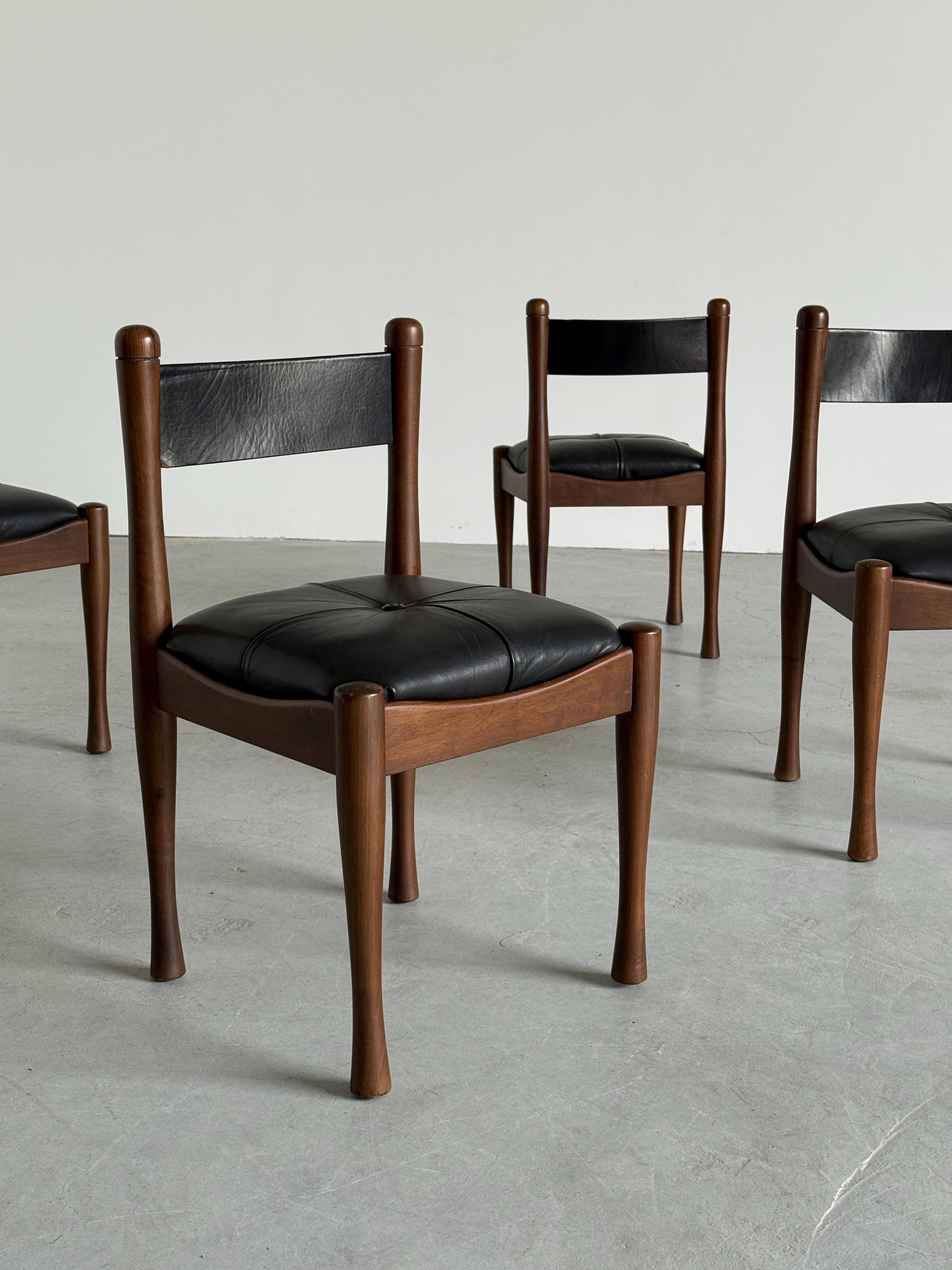 Dining Chairs by Silvio Coppola for Bernini, Model 620