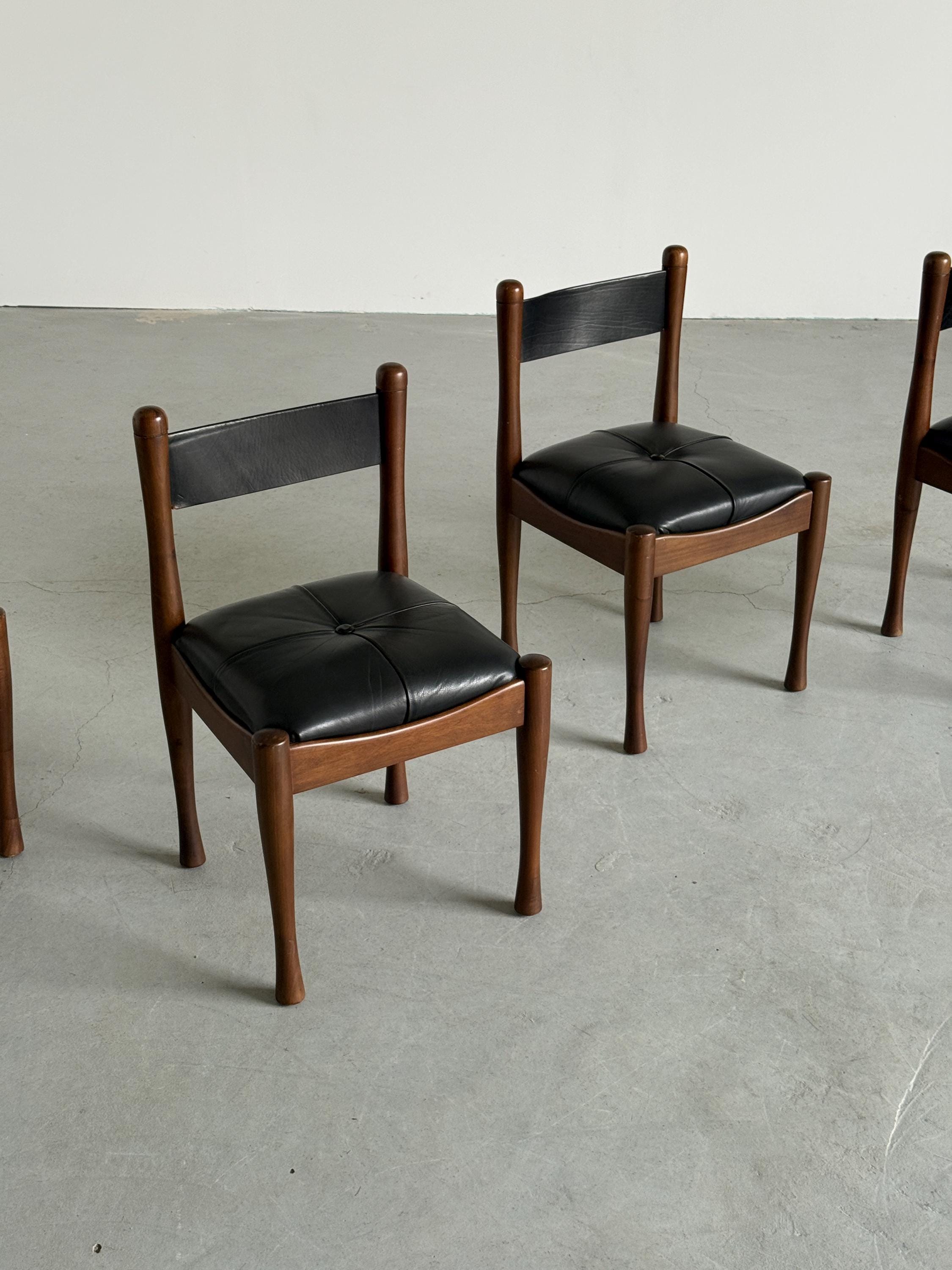 Dining Chairs by Silvio Coppola for Bernini, Model 620
