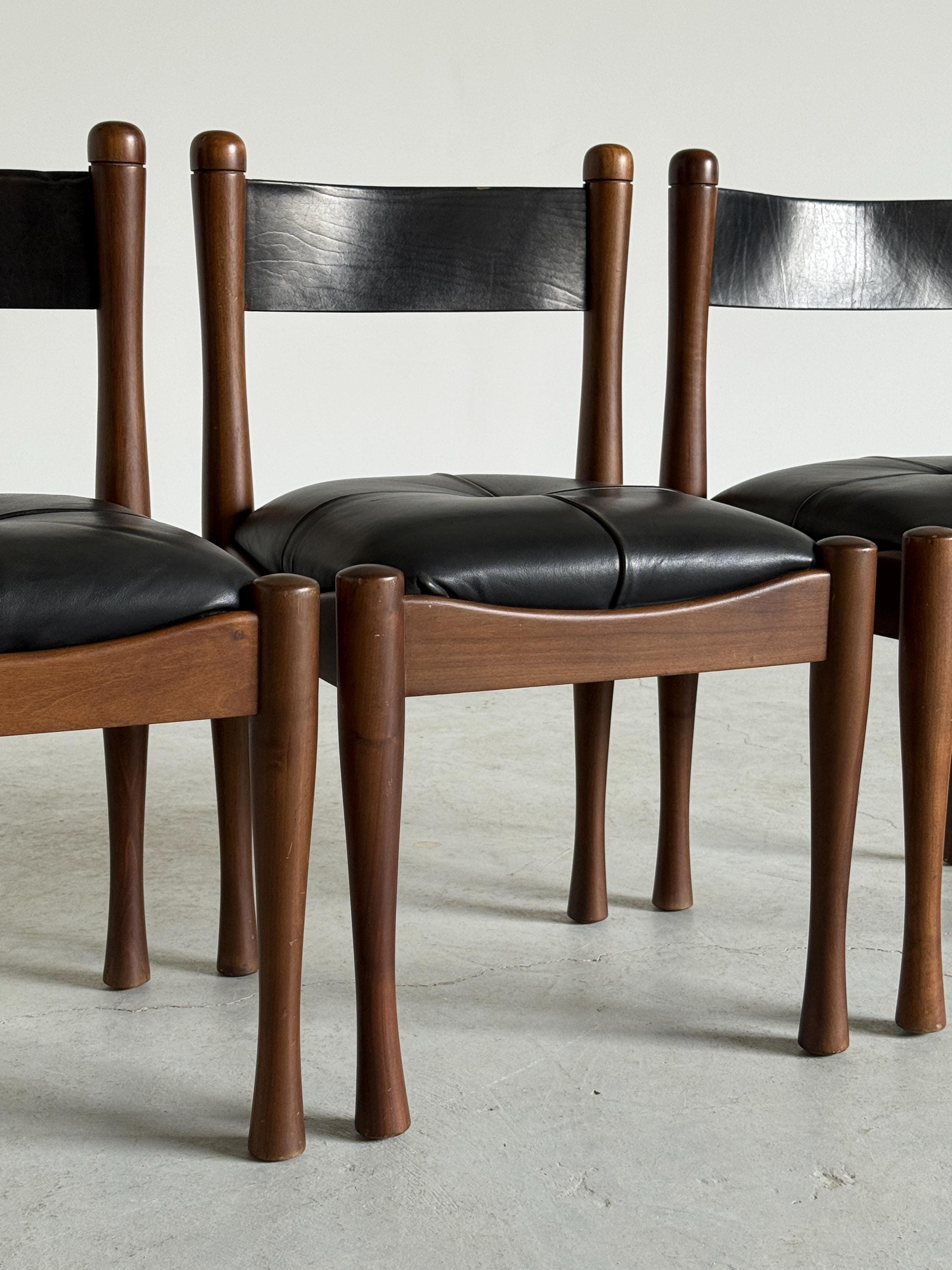Dining Chairs by Silvio Coppola for Bernini, Model 620