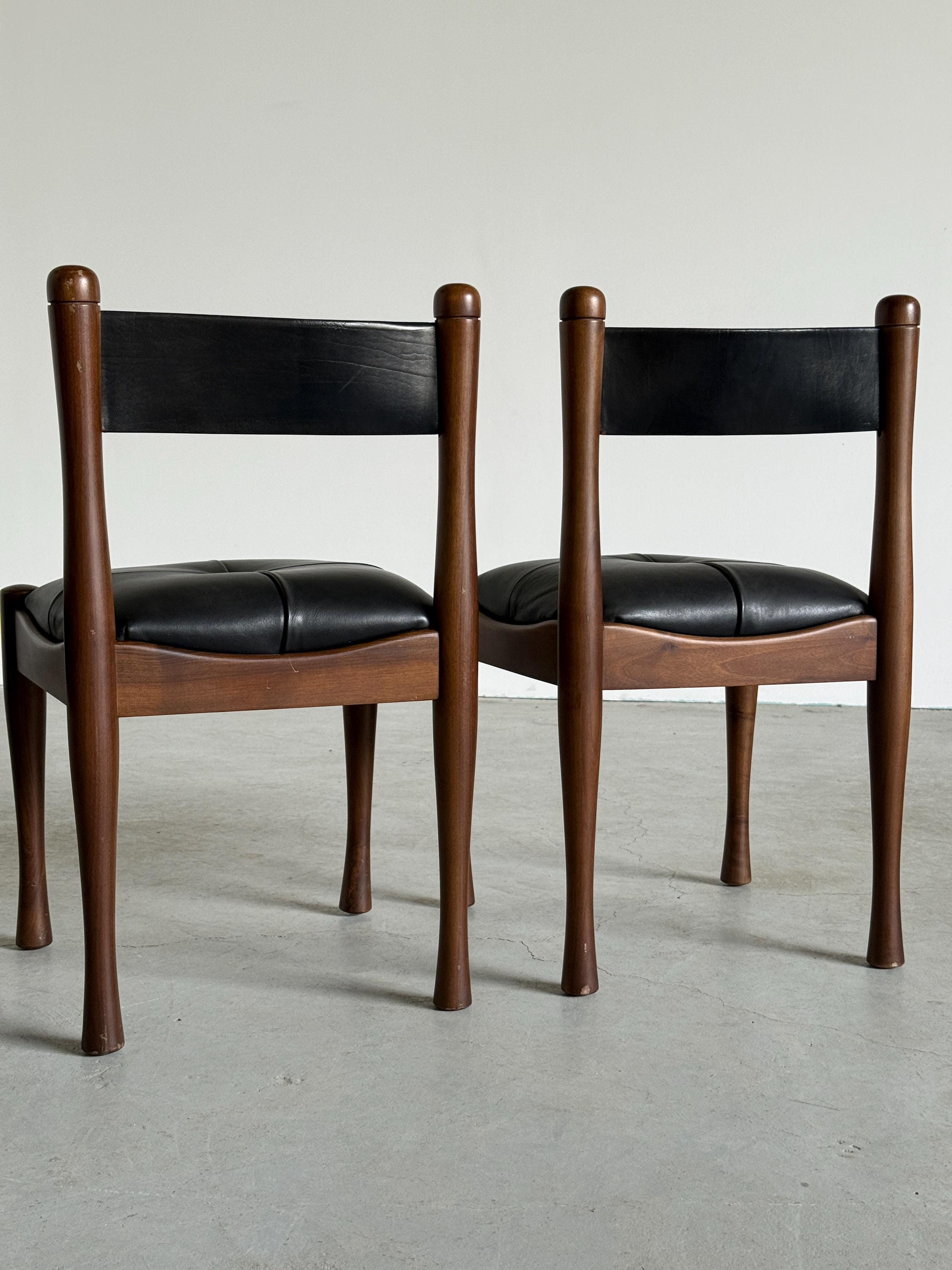 Dining Chairs by Silvio Coppola for Bernini, Model 620
