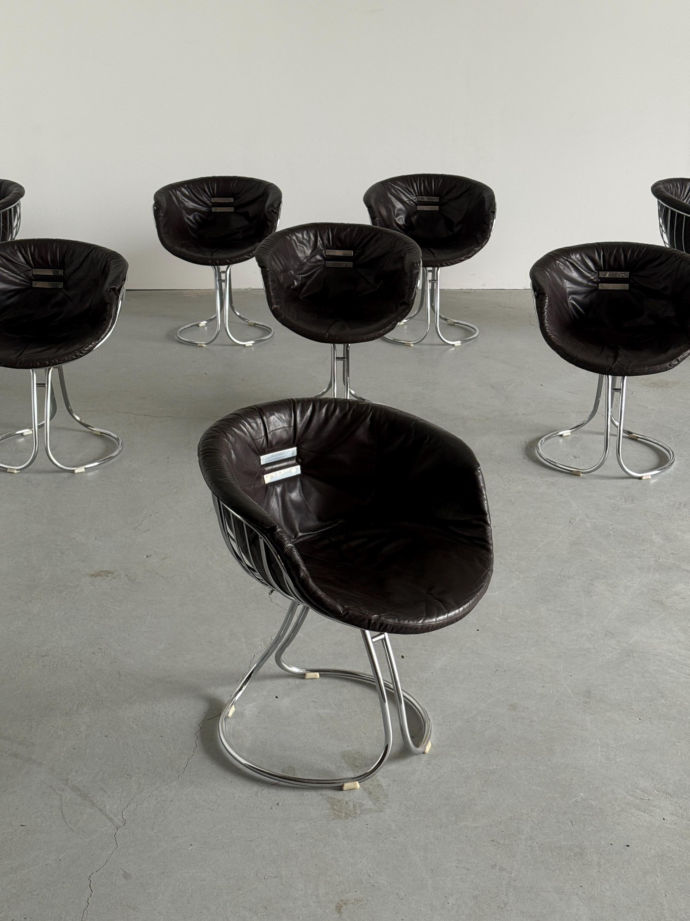 ‘Pan Am’ Armchairs by Gastone Rinaldi for Rima Padova