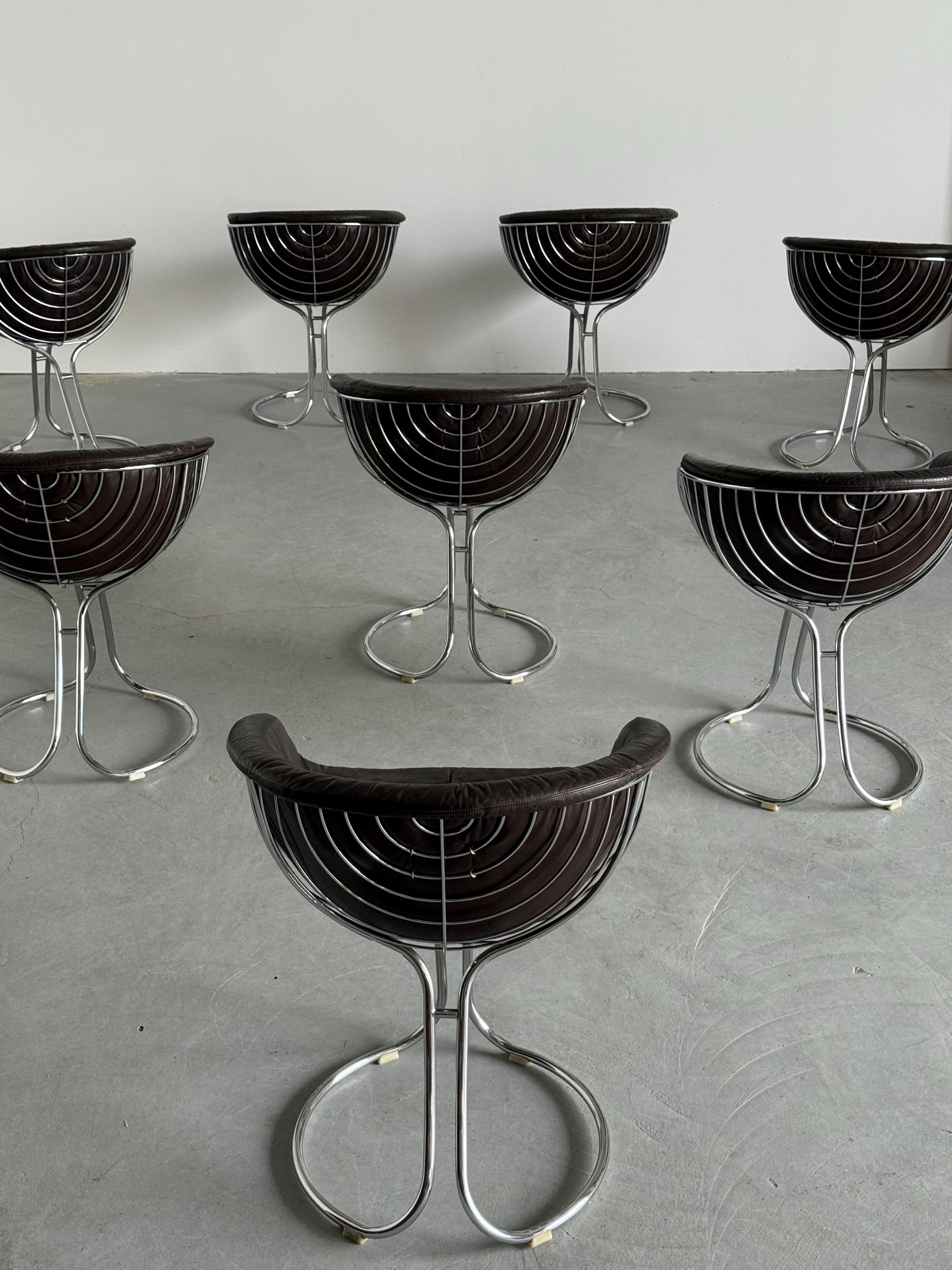 ‘Pan Am’ Armchairs by Gastone Rinaldi for Rima Padova