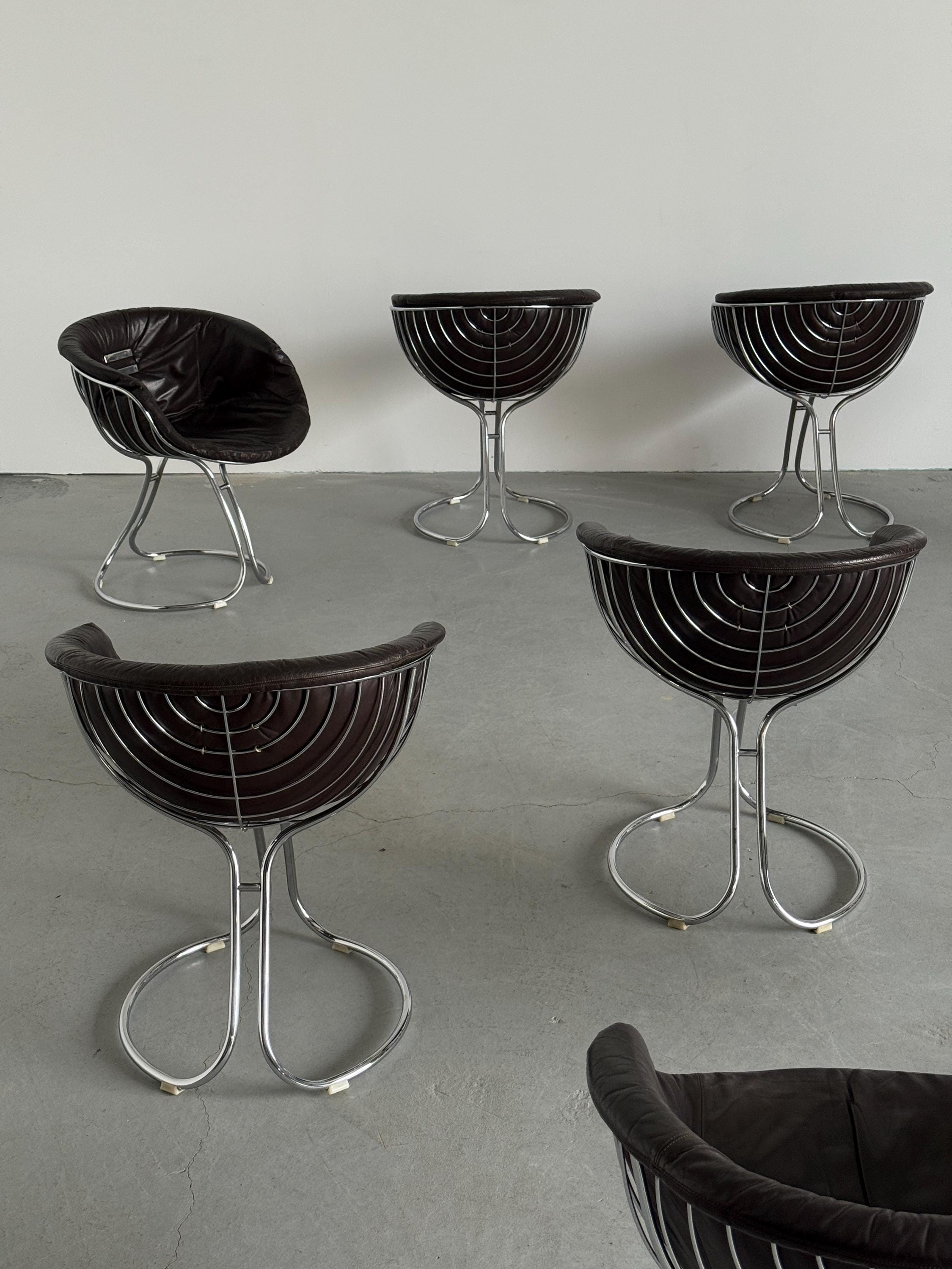 ‘Pan Am’ Armchairs by Gastone Rinaldi for Rima Padova