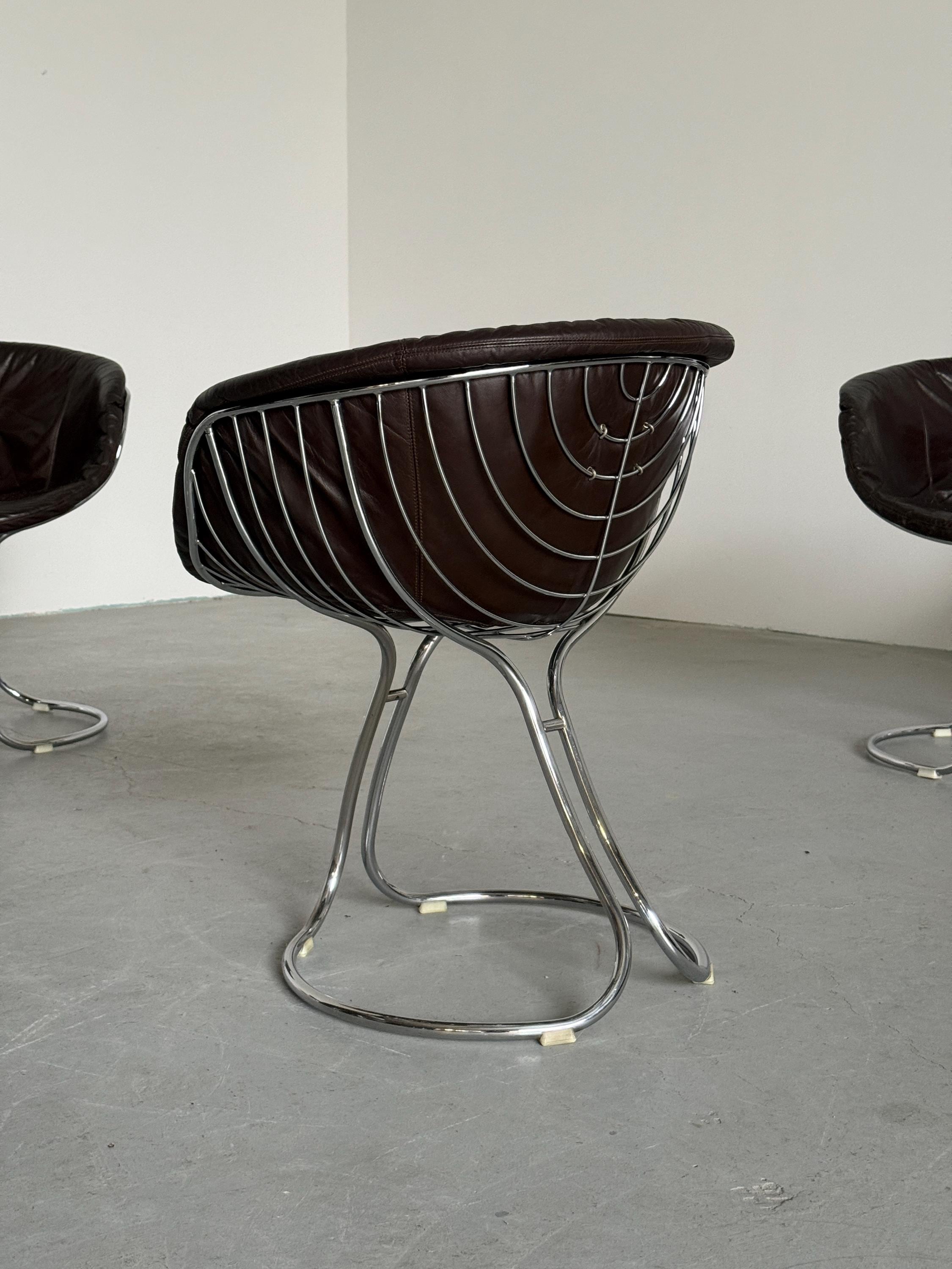 ‘Pan Am’ Armchairs by Gastone Rinaldi for Rima Padova