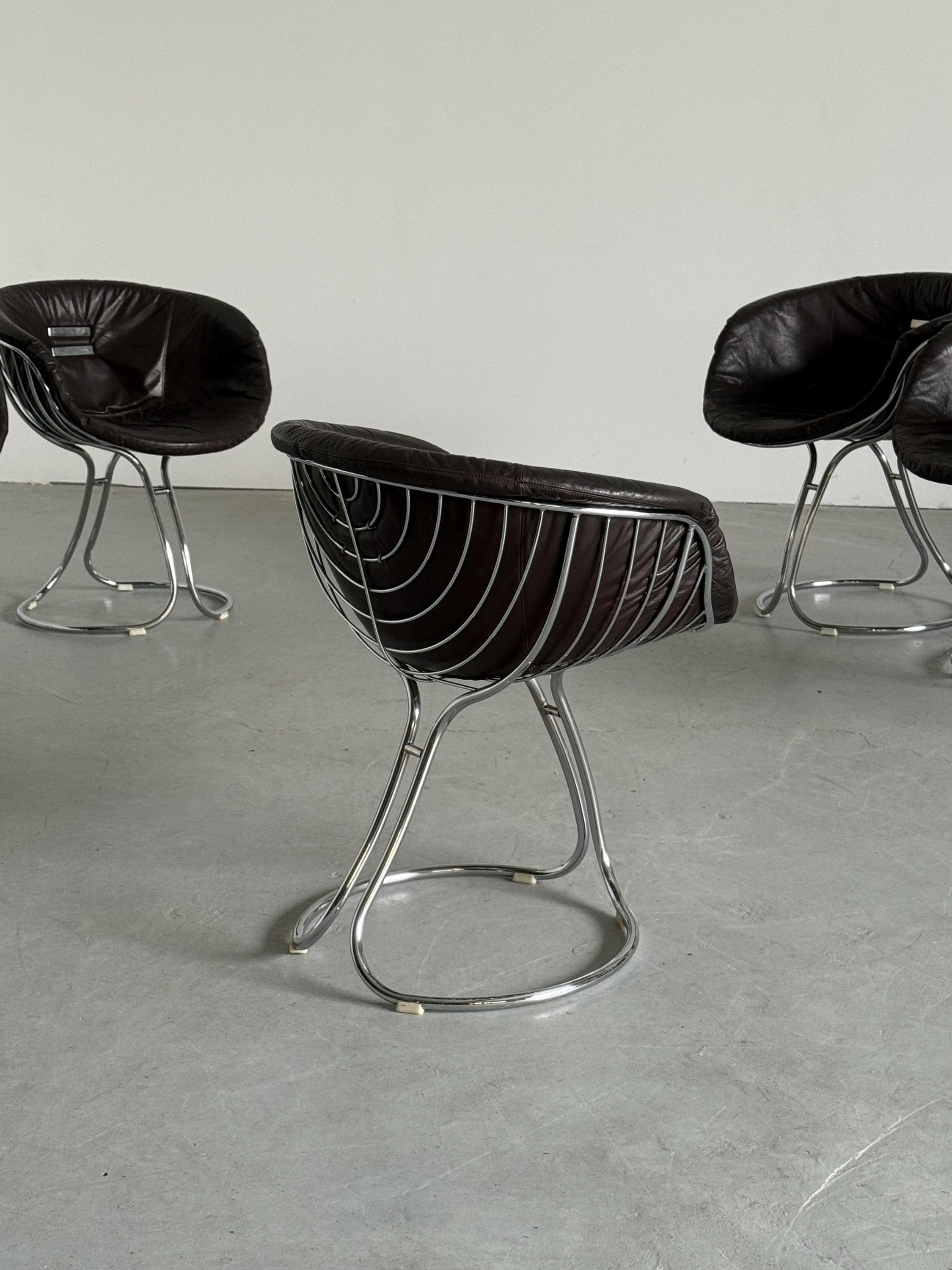 ‘Pan Am’ Armchairs by Gastone Rinaldi for Rima Padova