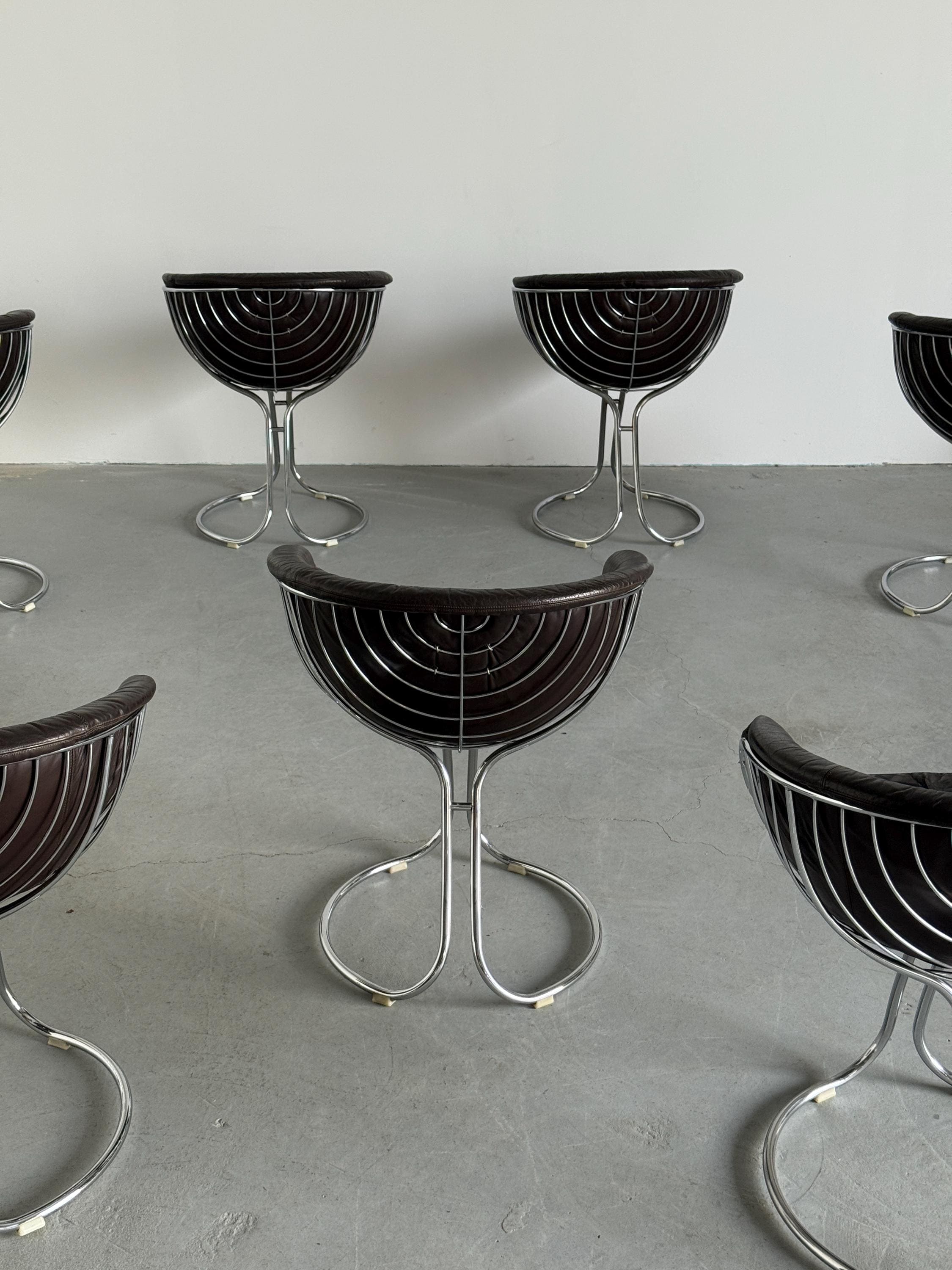 ‘Pan Am’ Armchairs by Gastone Rinaldi for Rima Padova