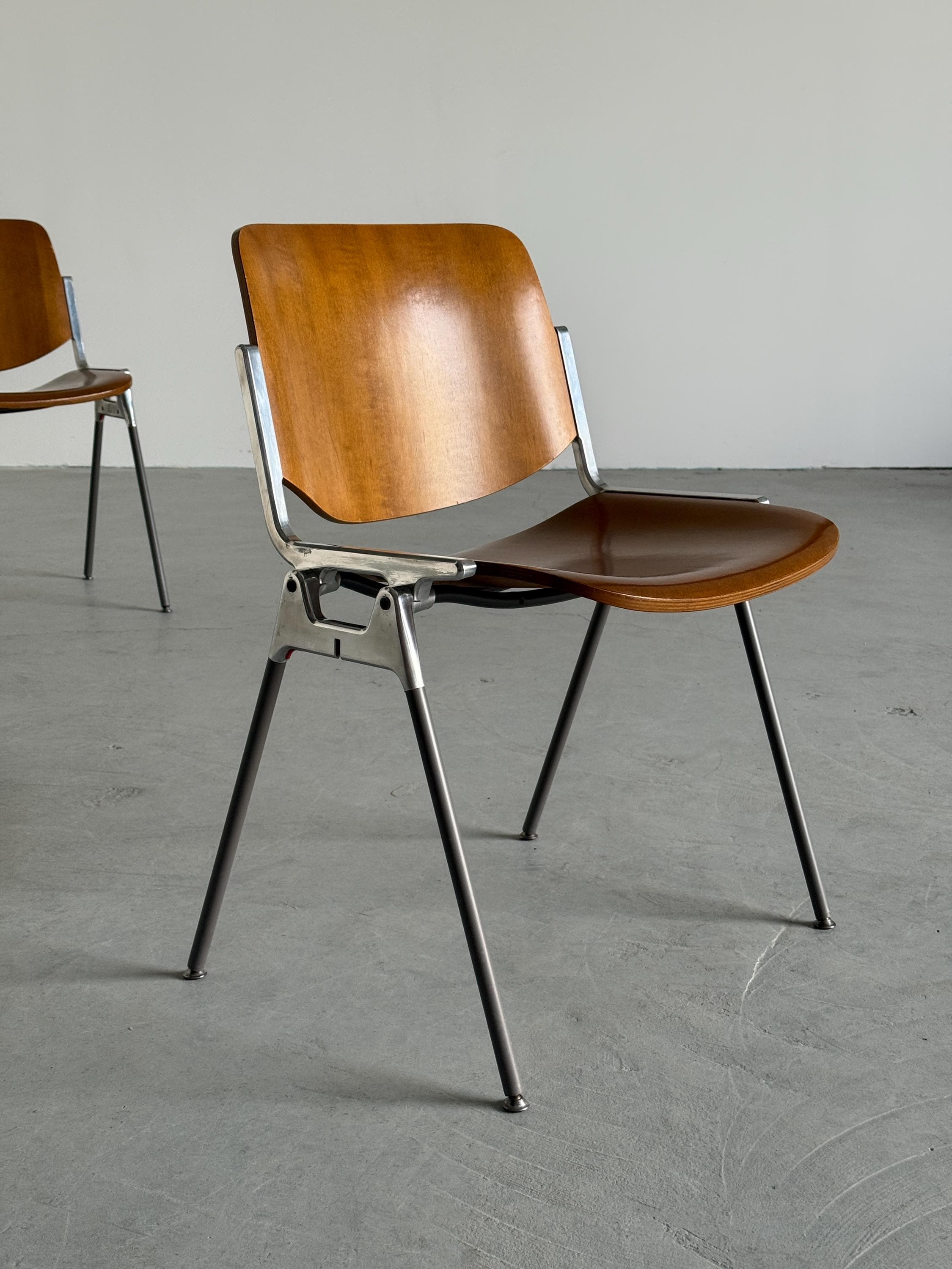 'DSC 106' Chairs by Giancarlo Piretti for Anonima Castelli
