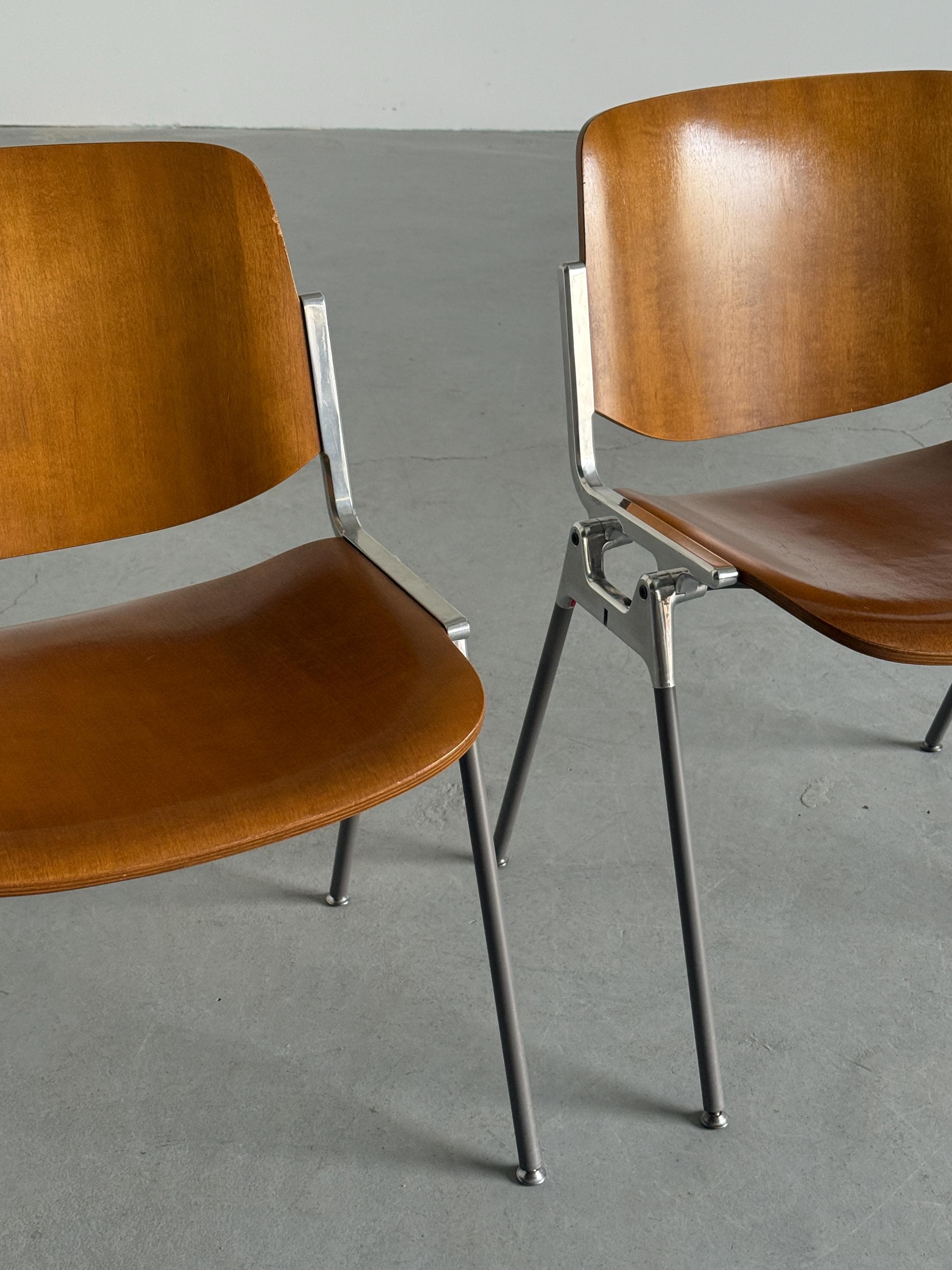 'DSC 106' Chairs by Giancarlo Piretti for Anonima Castelli