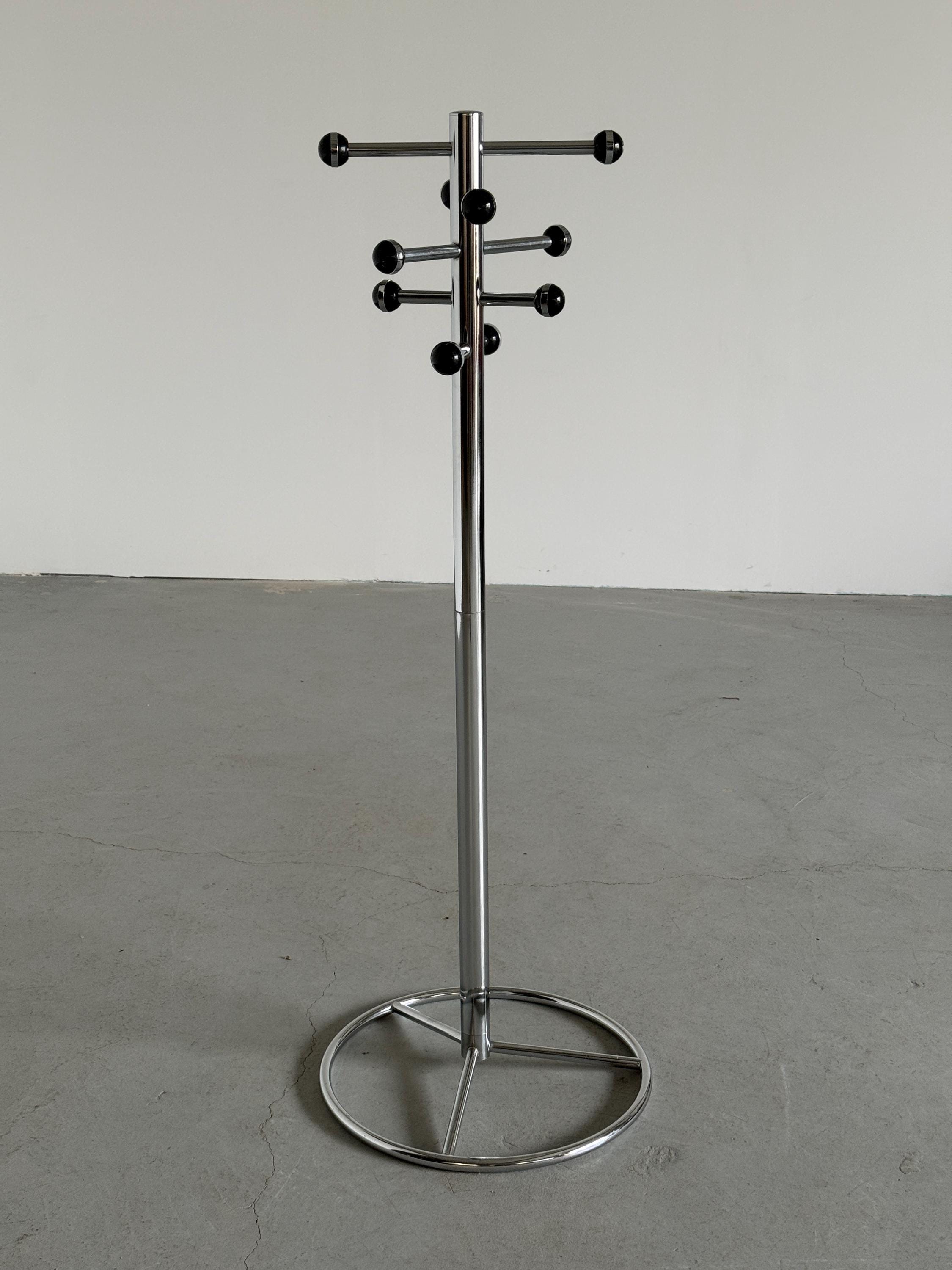 Space Age Chrome Coat Stand