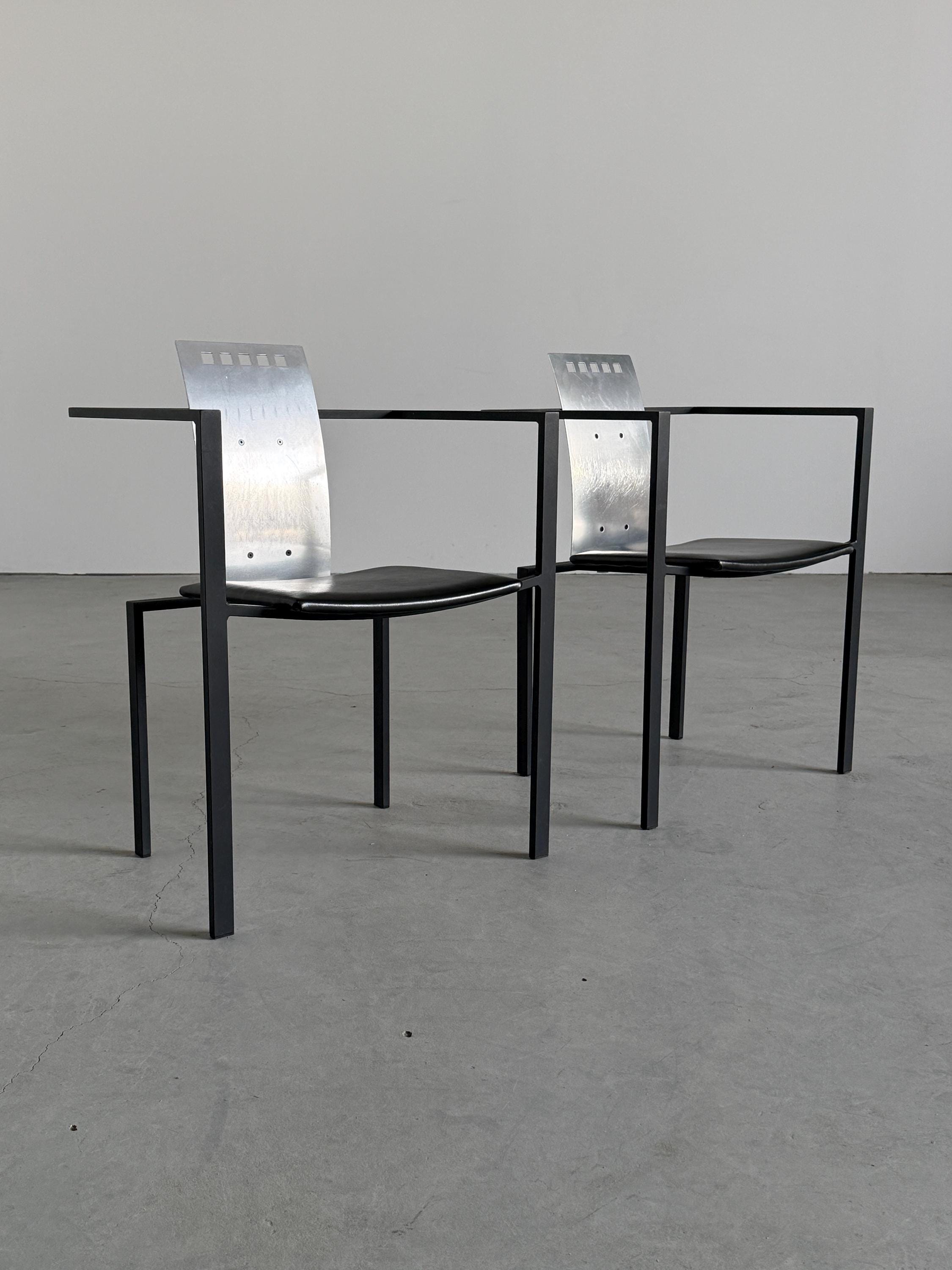 Geometrical Chairs by Karl Friedrich Förster for KFF