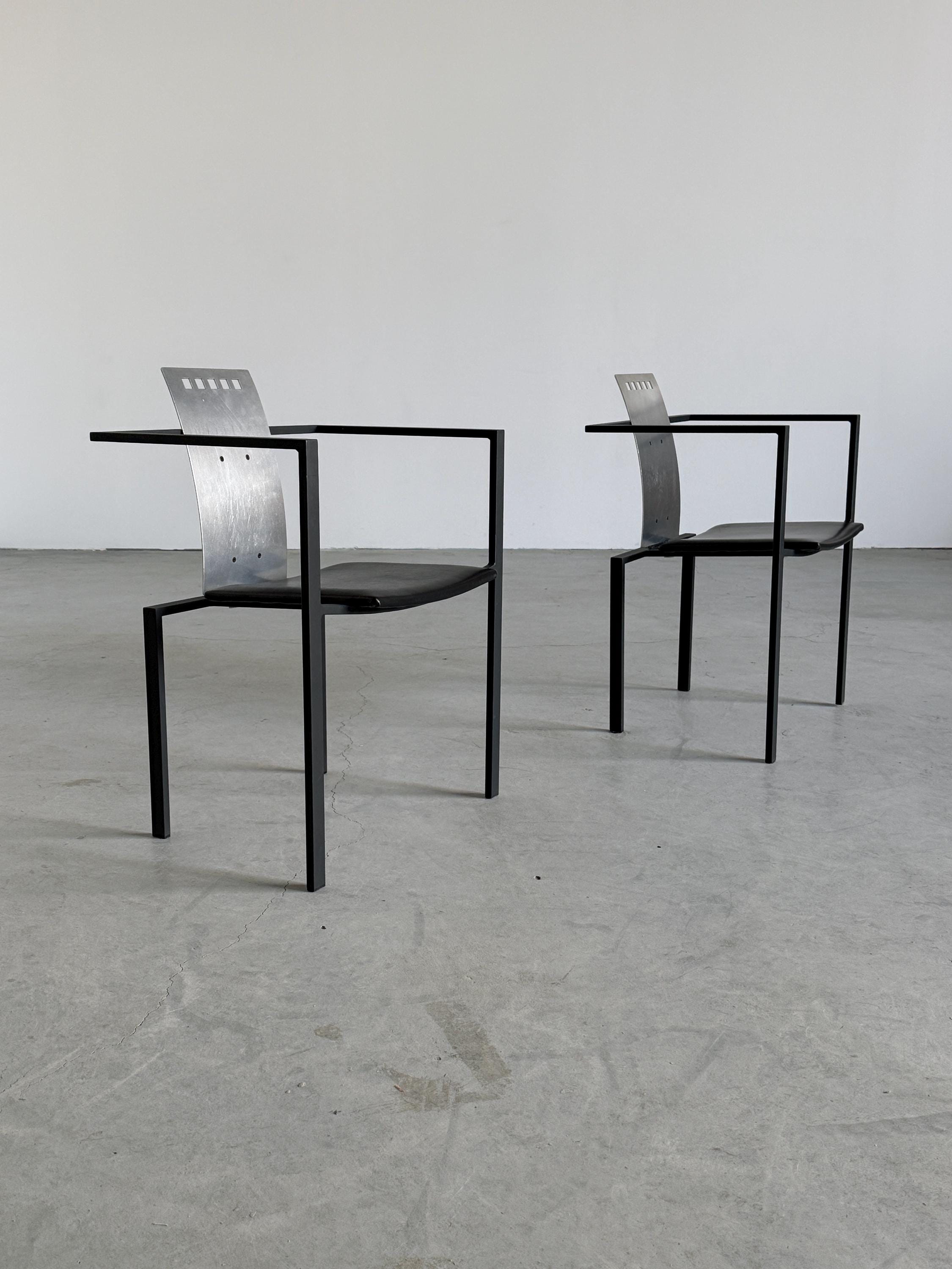 Geometrical Chairs by Karl Friedrich Förster for KFF