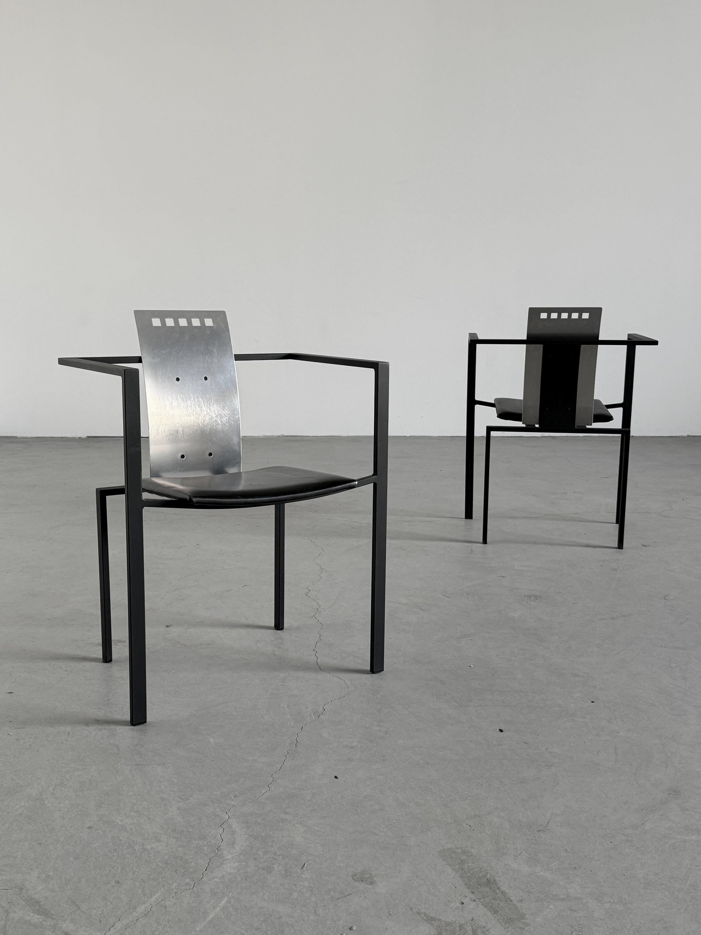 Geometrical Chairs by Karl Friedrich Förster for KFF