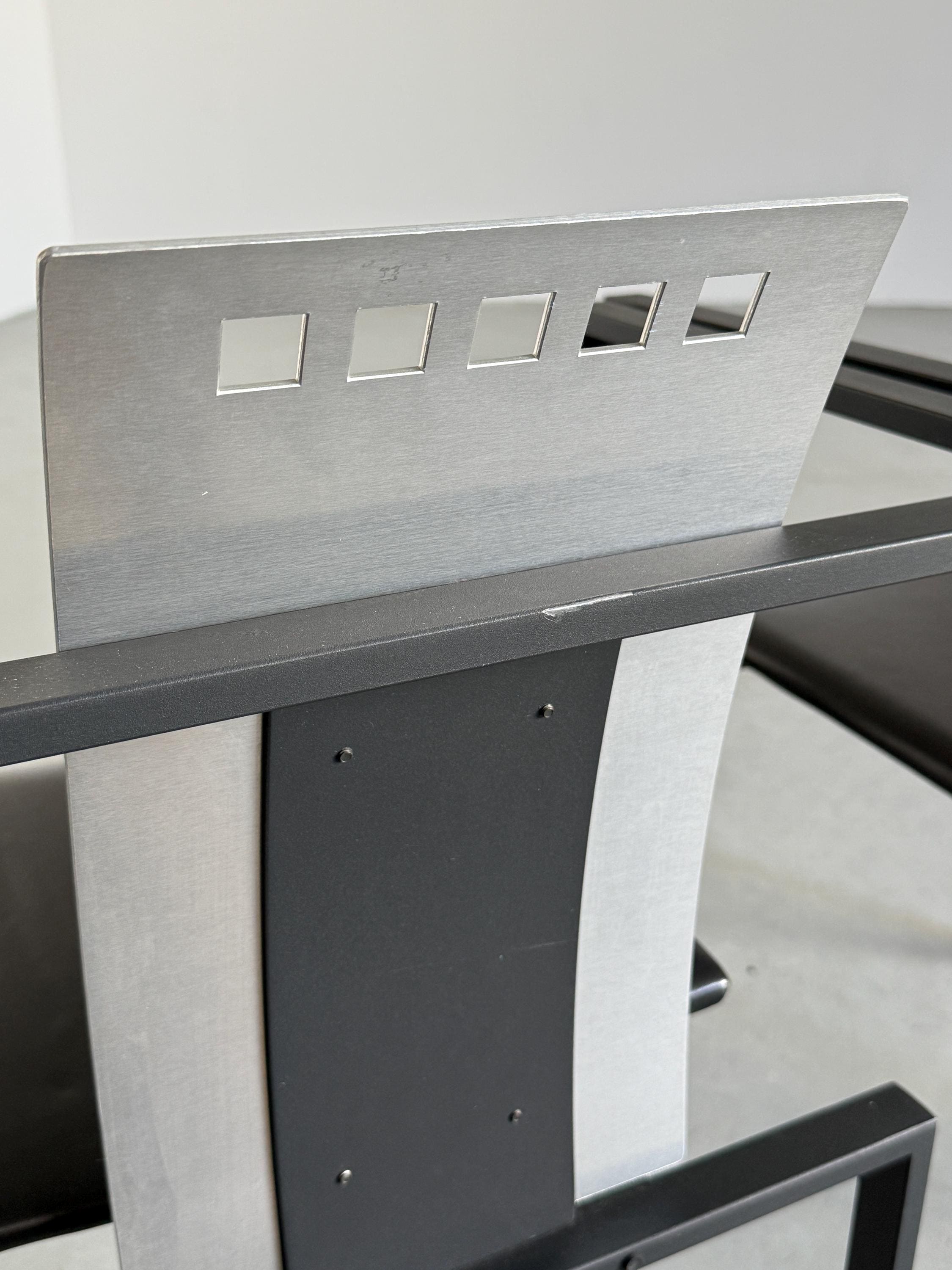 Geometrical Chairs by Karl Friedrich Förster for KFF