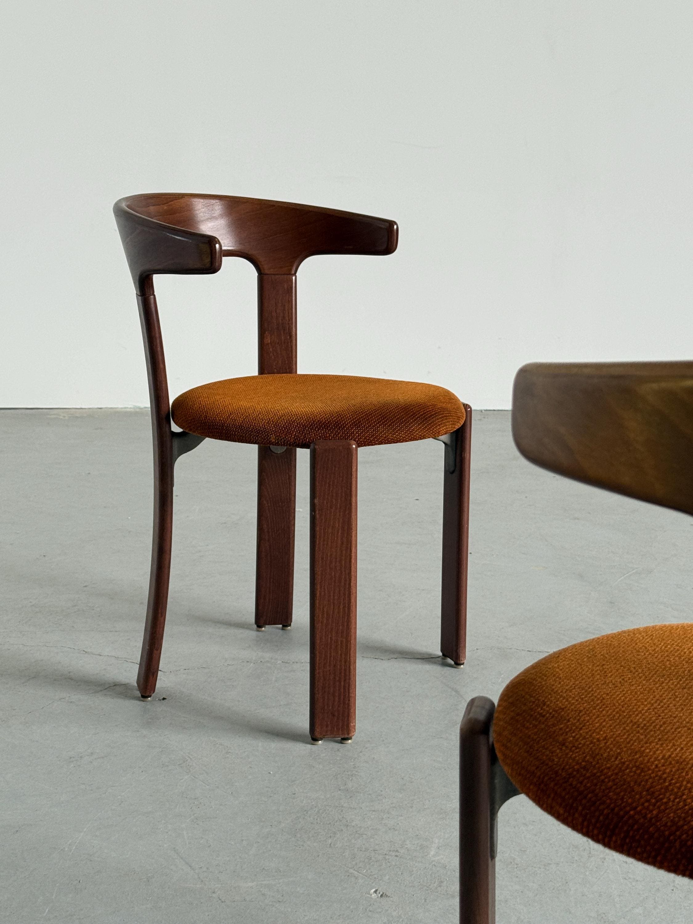 Bruno Rey ‘Bull Horn’ Chairs for Kusch &amp; Co