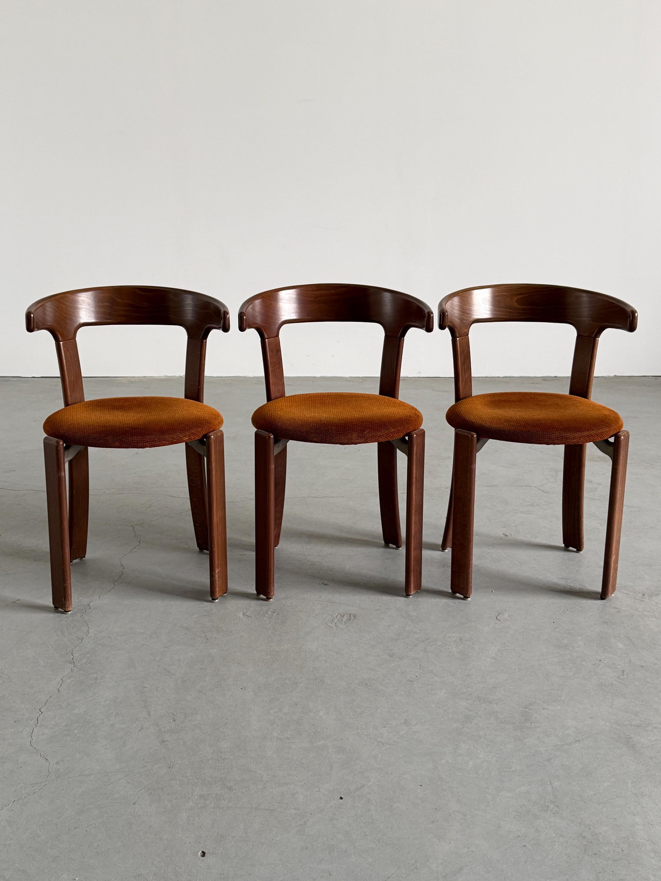 Bruno Rey ‘Bull Horn’ Chairs for Kusch &amp; Co