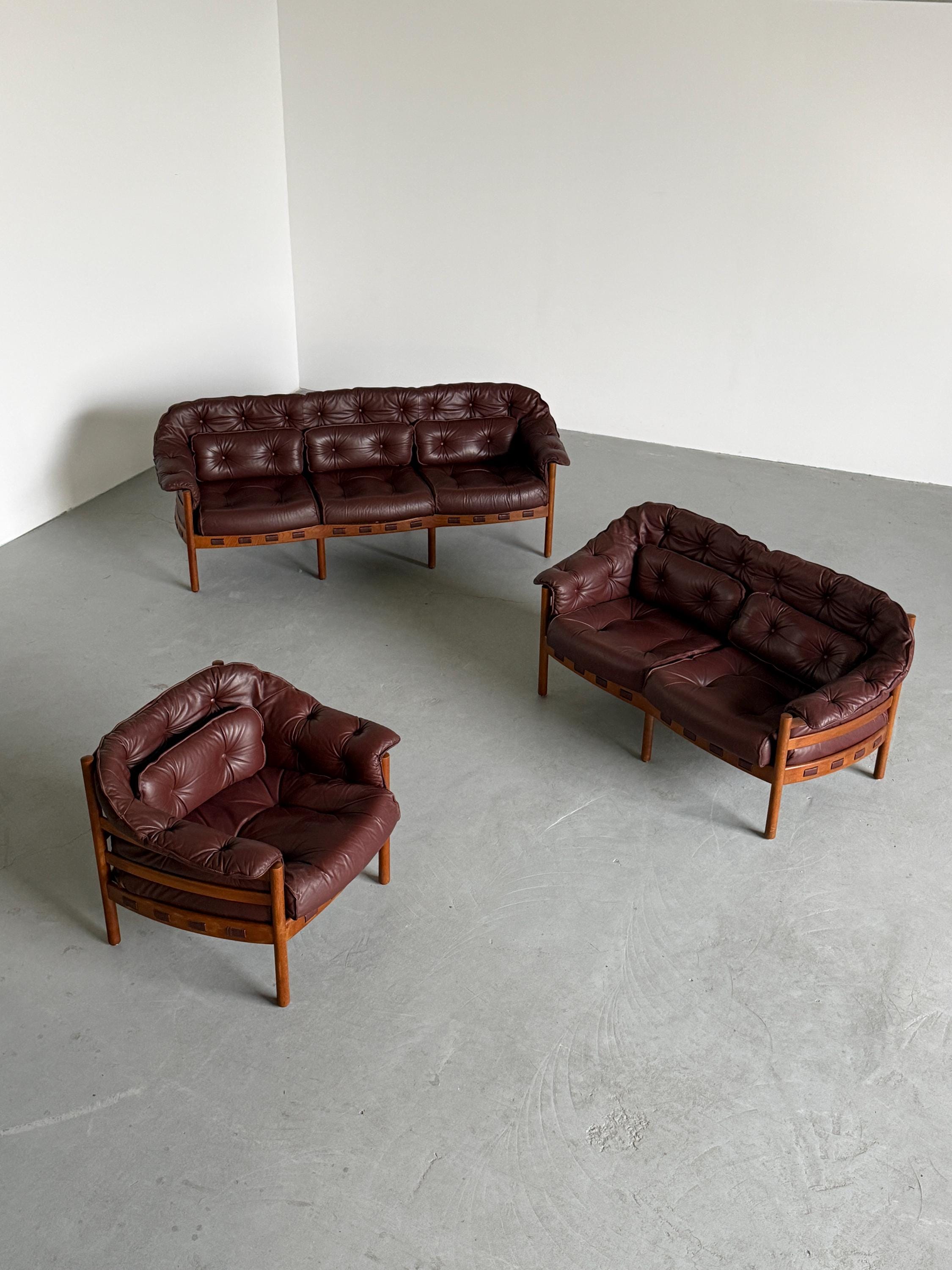 'Model 925' Three-Seater Sofa by Arne Norell for Coja Culemborg