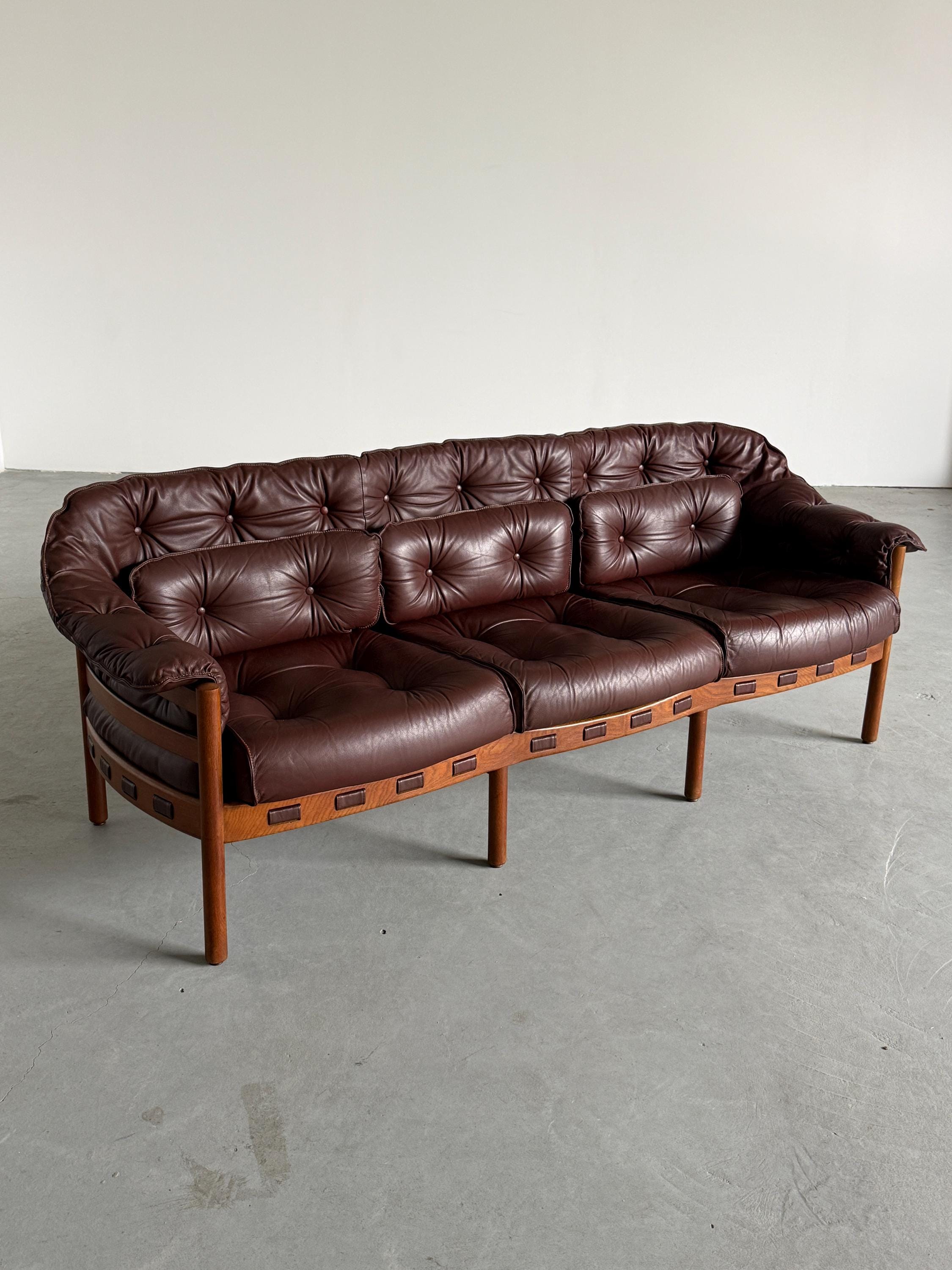 'Model 925' Three-Seater Sofa by Arne Norell for Coja Culemborg