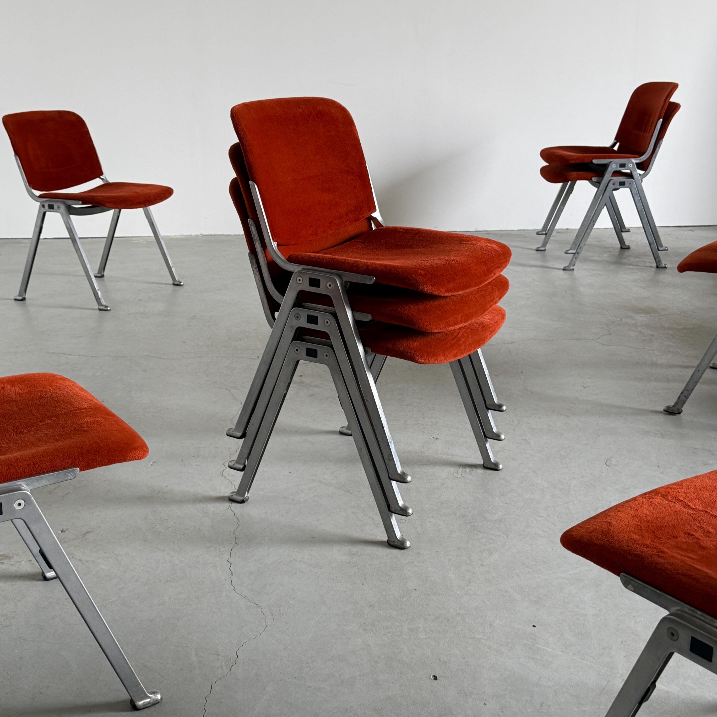 Industrial Aluminium Stackable Chairs
