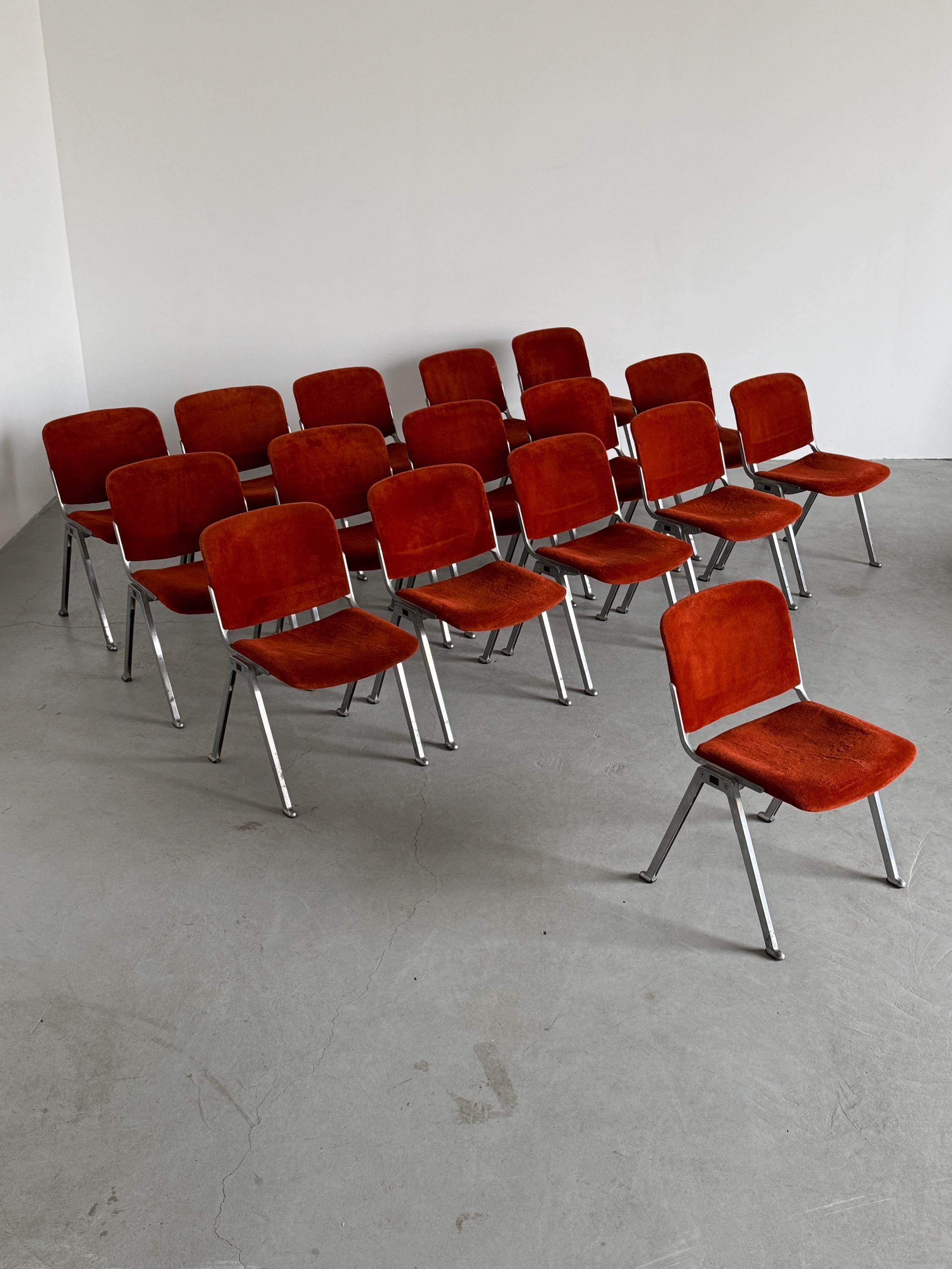 Industrial Aluminium Stackable Chairs