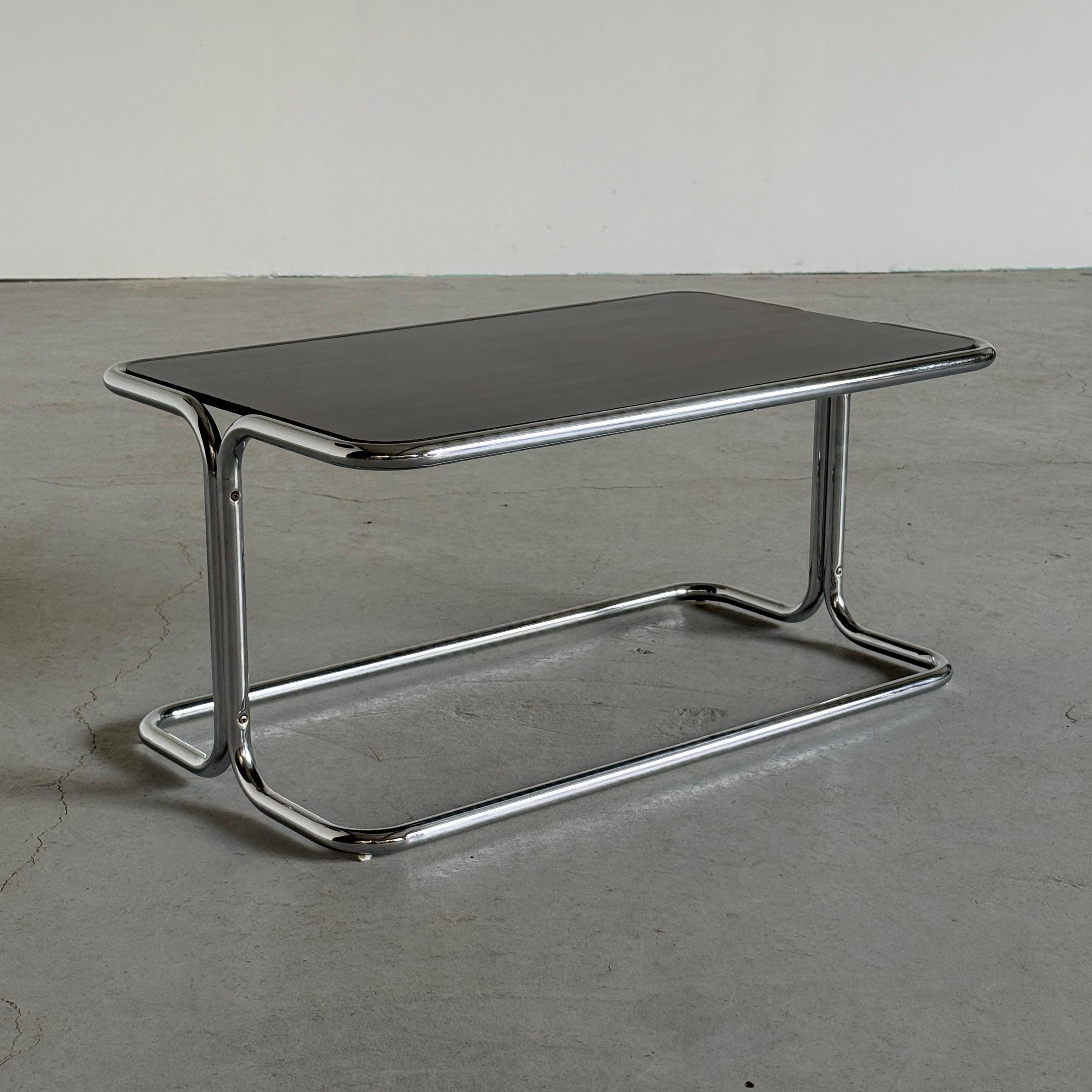 Modernist Chrome Coffee Table