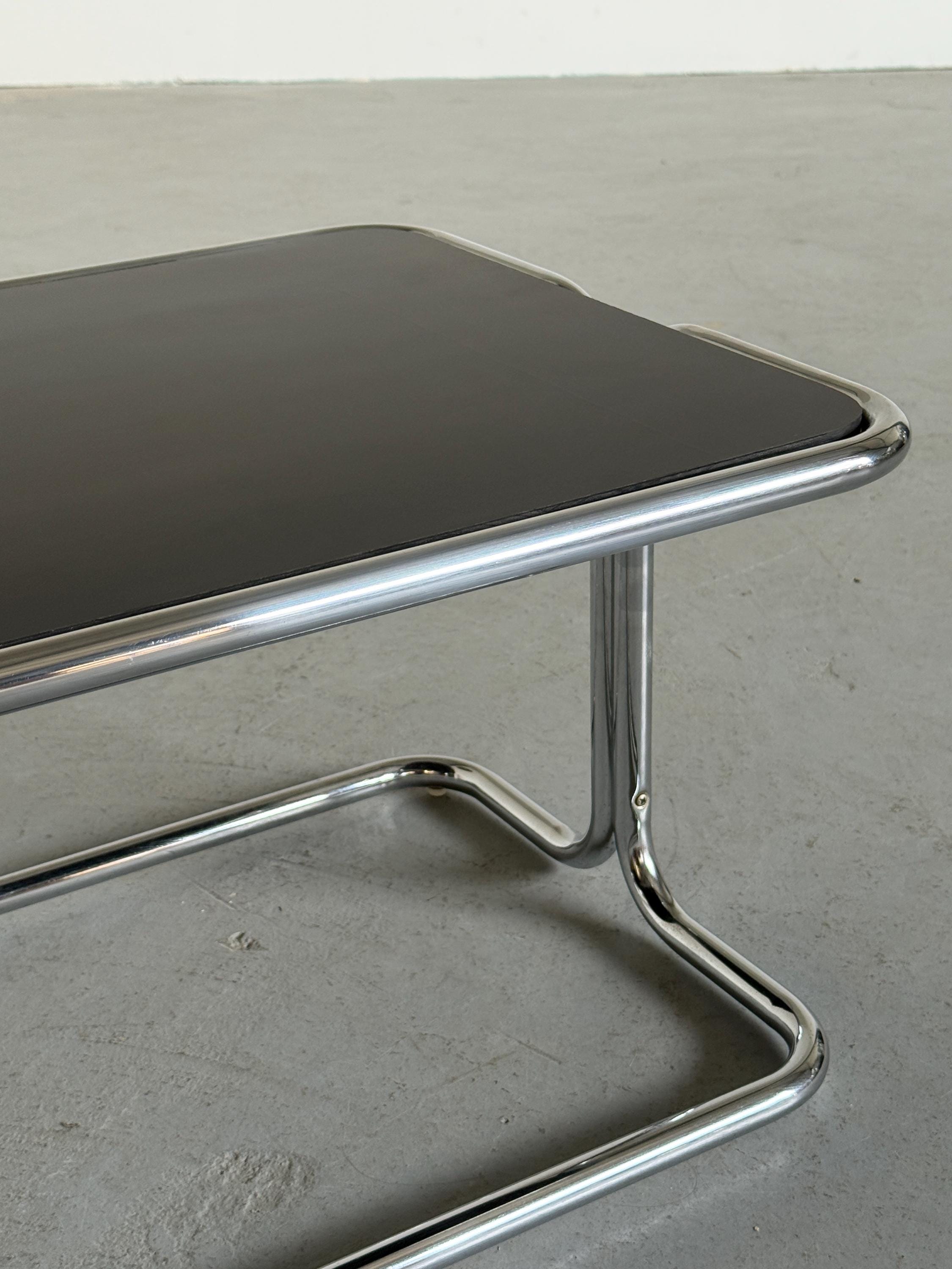 Modernist Chrome Coffee Table