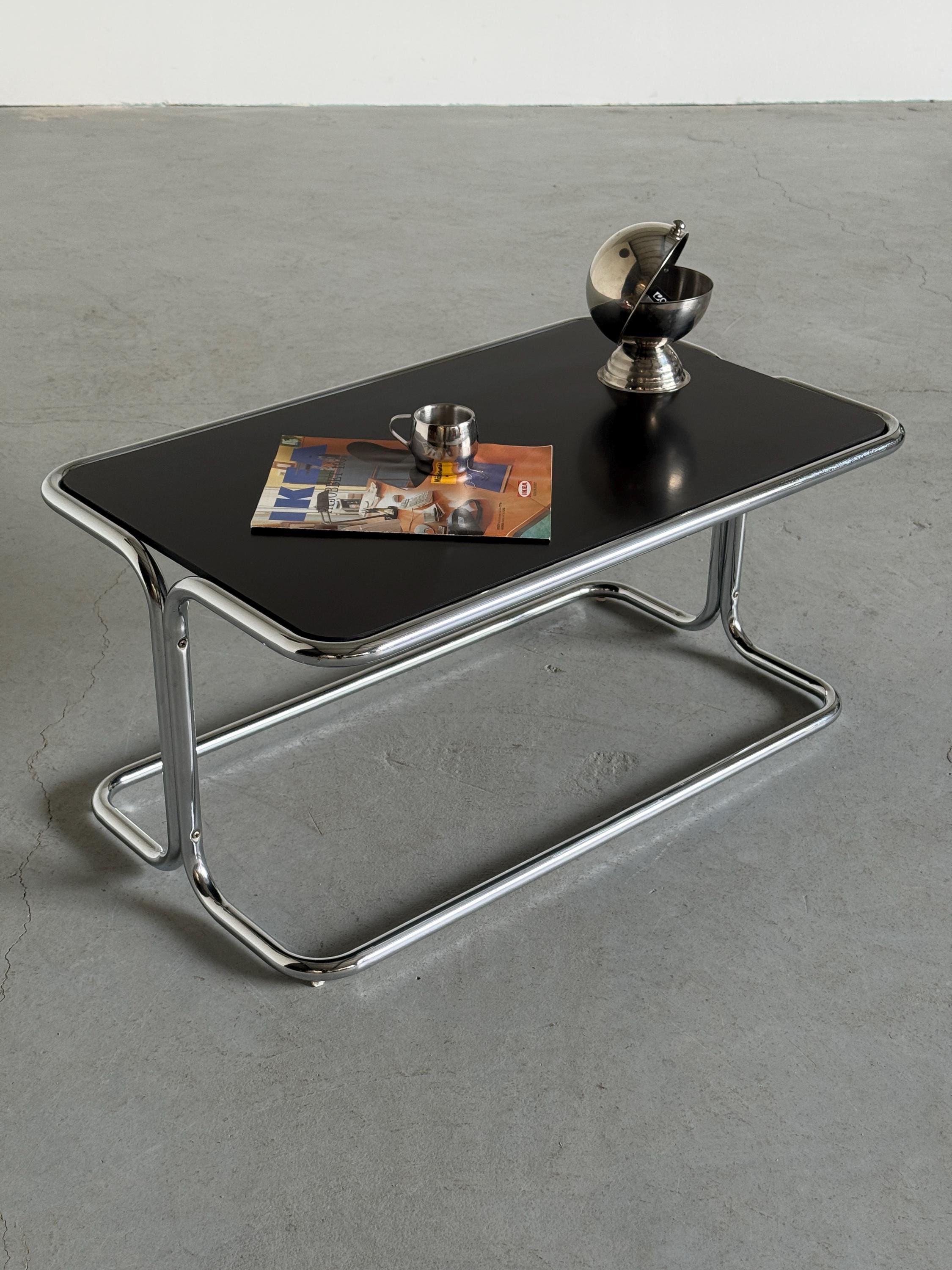 Modernist Chrome Coffee Table