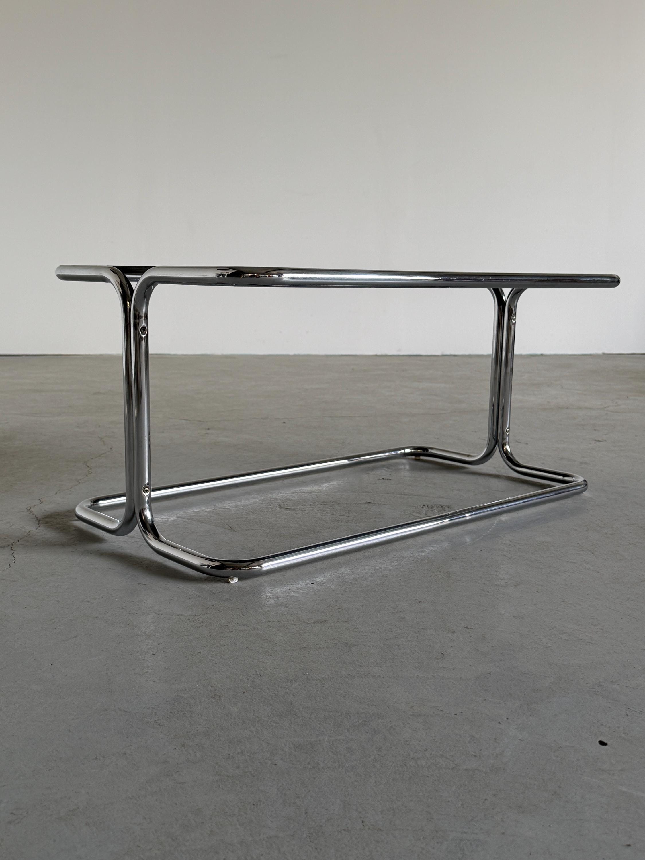 Modernist Chrome Coffee Table