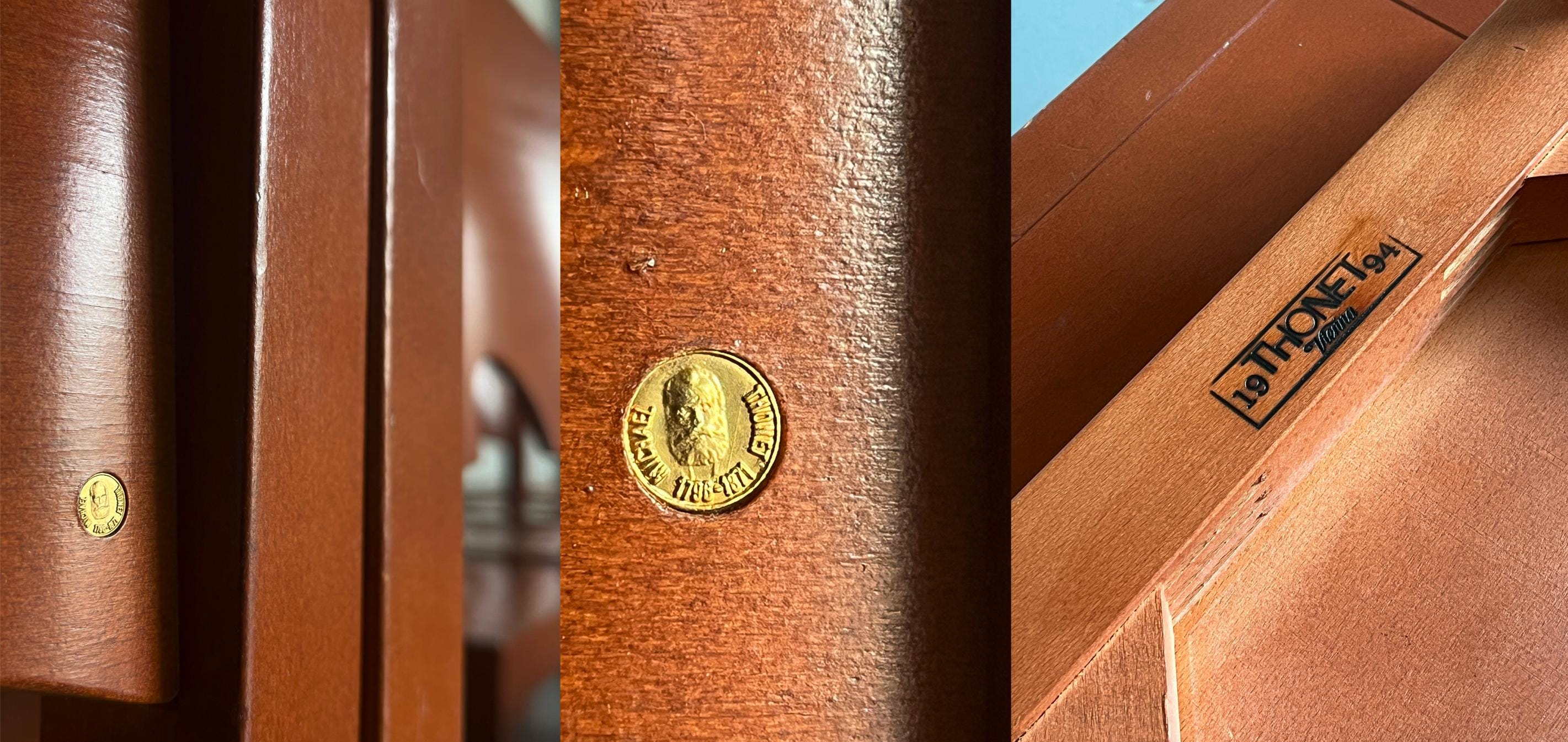 Stackable Dining Chairs by Thonet