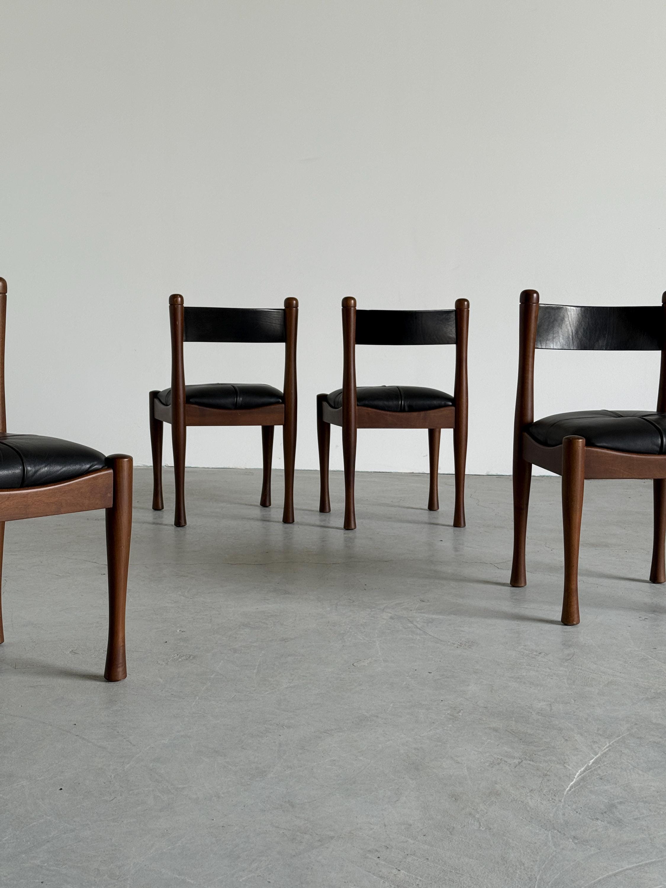 Dining Chairs by Silvio Coppola for Bernini, Model 620