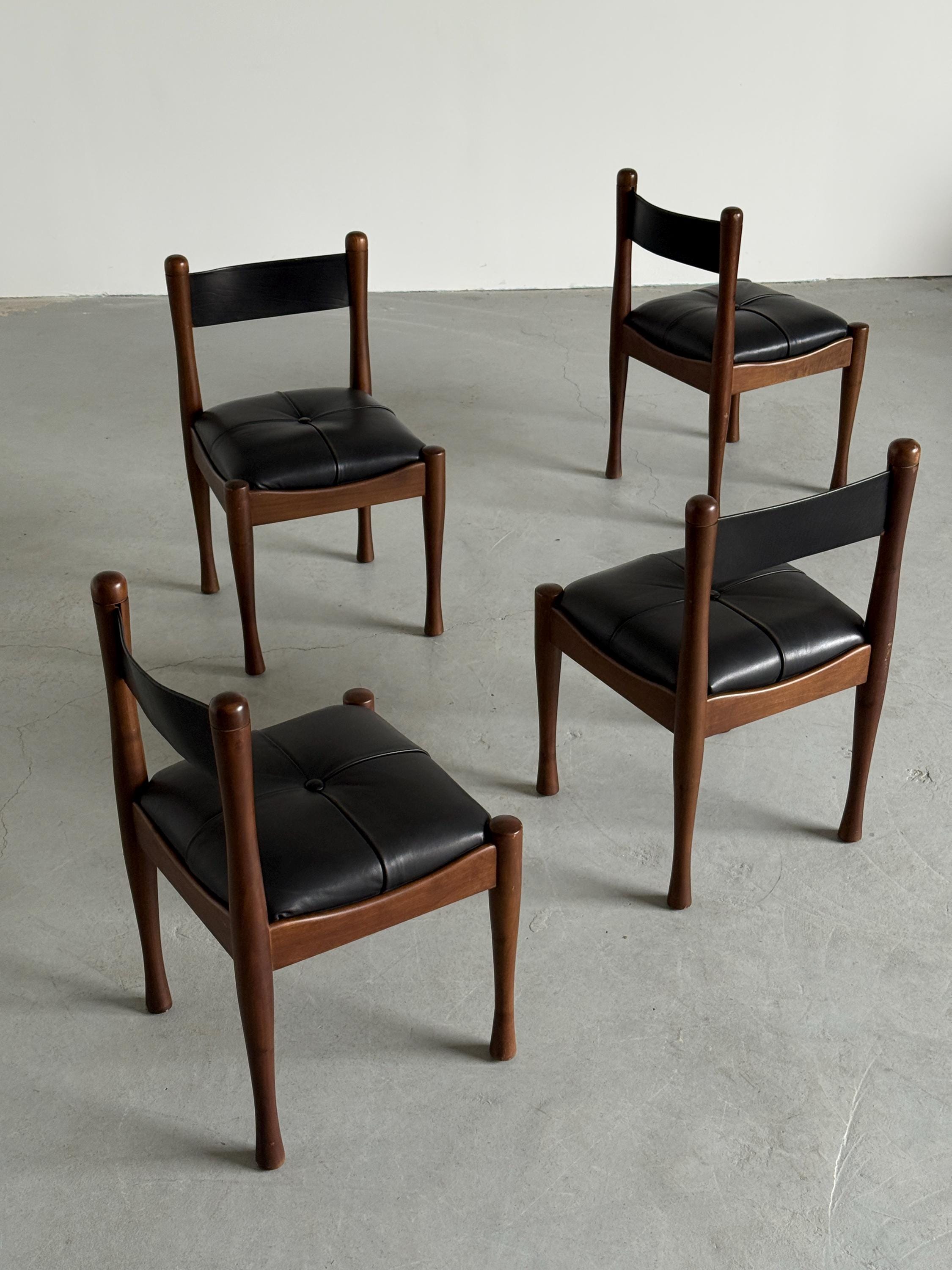 Dining Chairs by Silvio Coppola for Bernini, Model 620