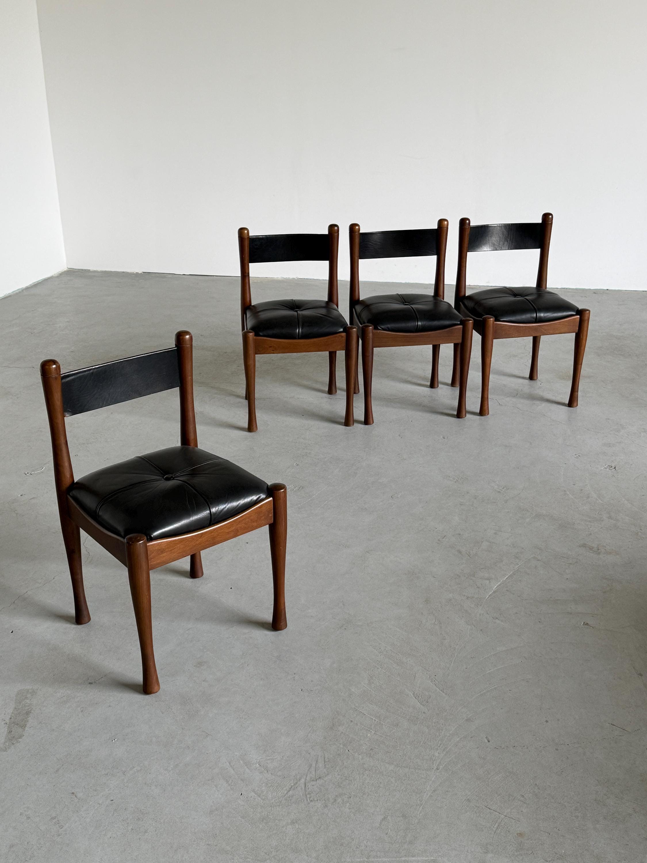 Dining Chairs by Silvio Coppola for Bernini, Model 620