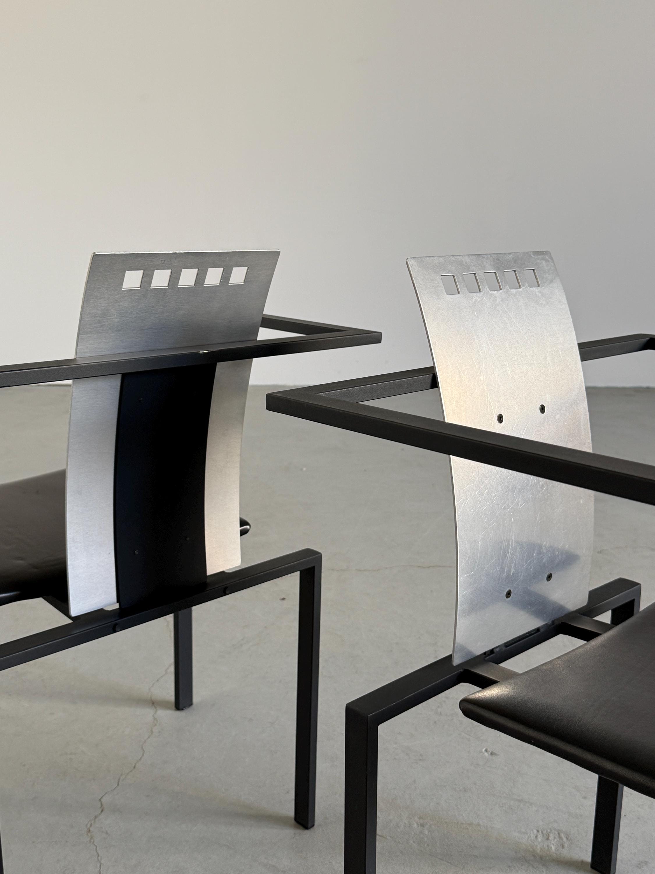 Geometrical Chairs by Karl Friedrich Förster for KFF