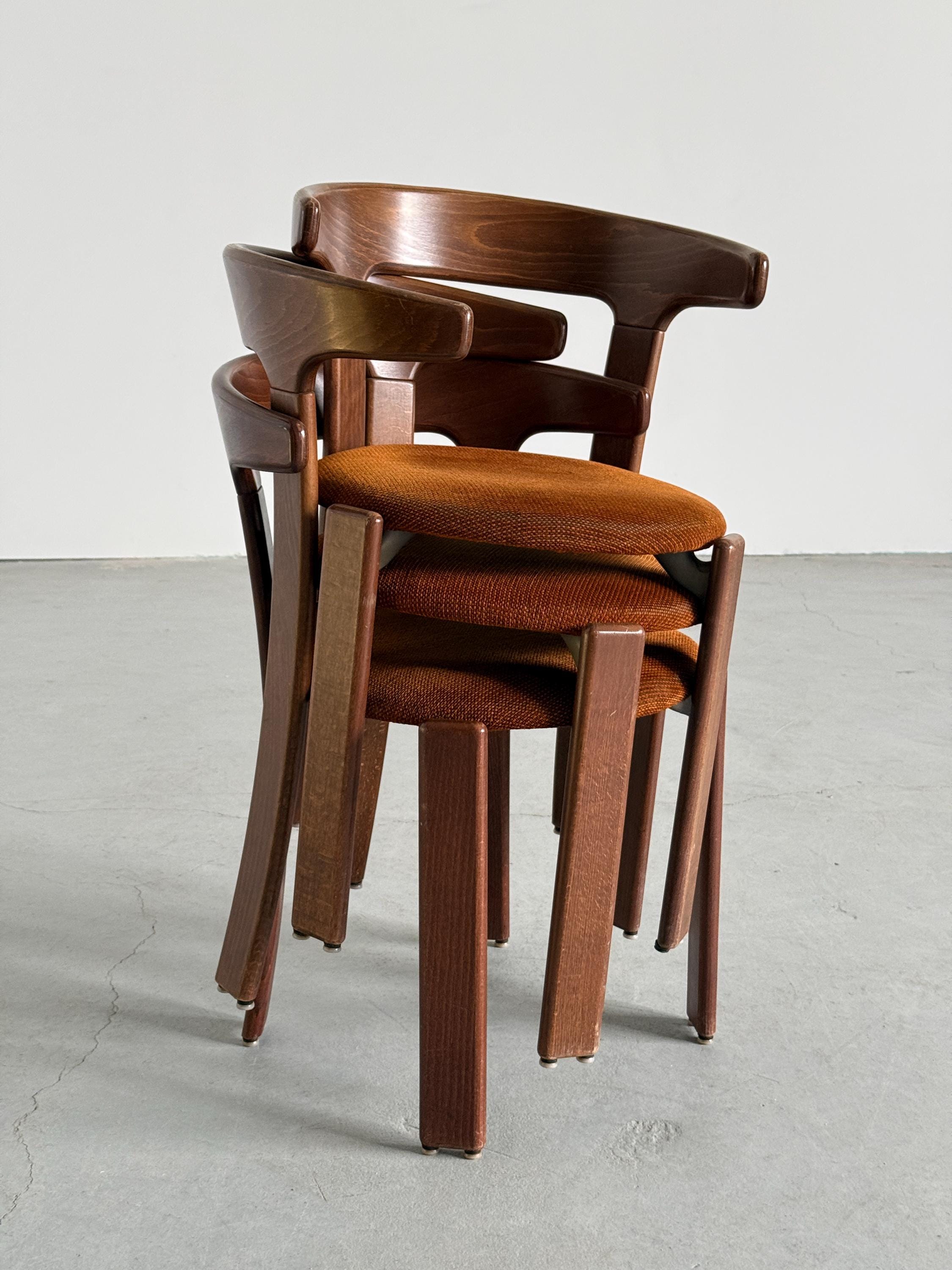 Bruno Rey ‘Bull Horn’ Chairs for Kusch &amp; Co