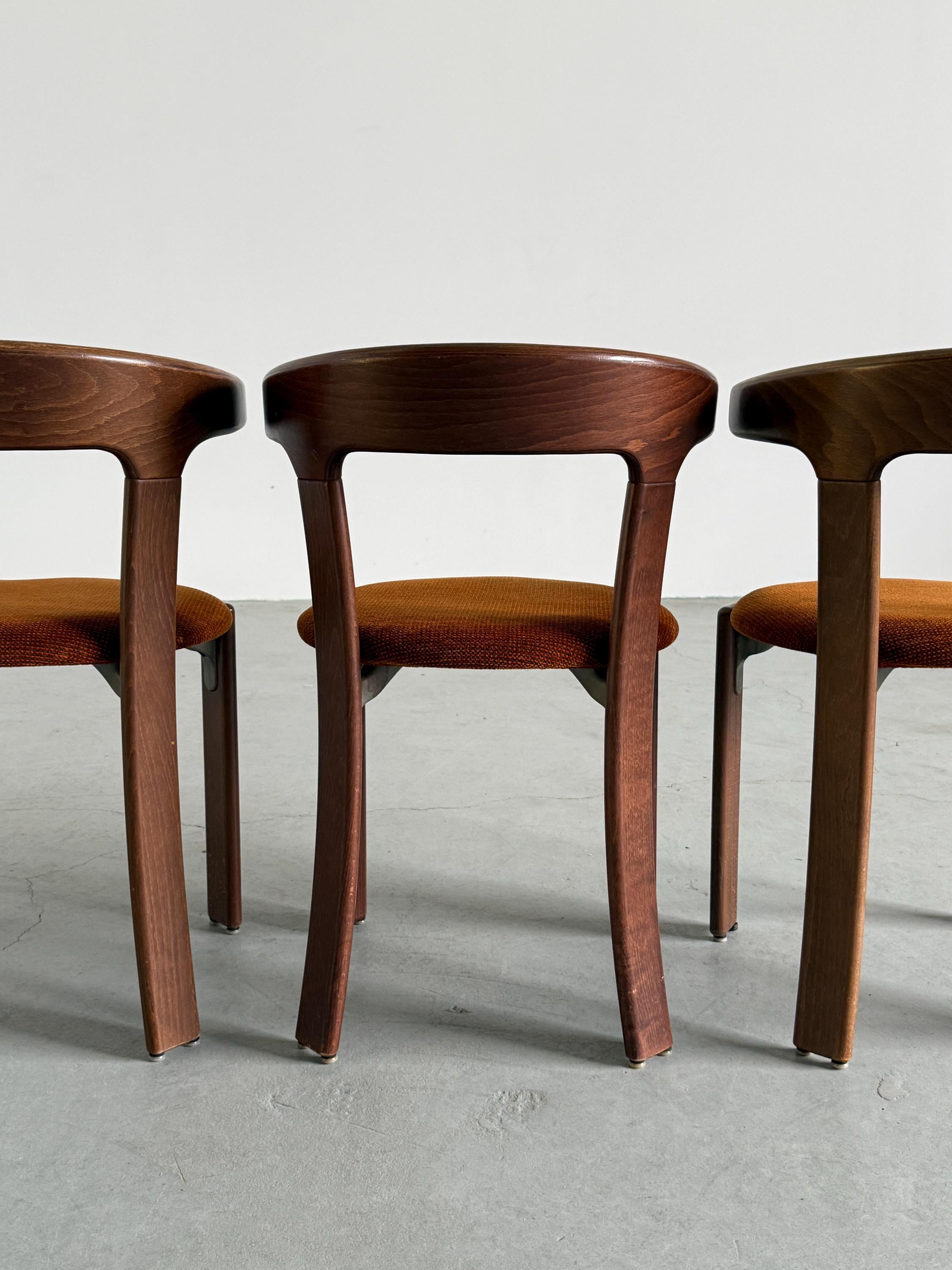 Bruno Rey ‘Bull Horn’ Chairs for Kusch &amp; Co