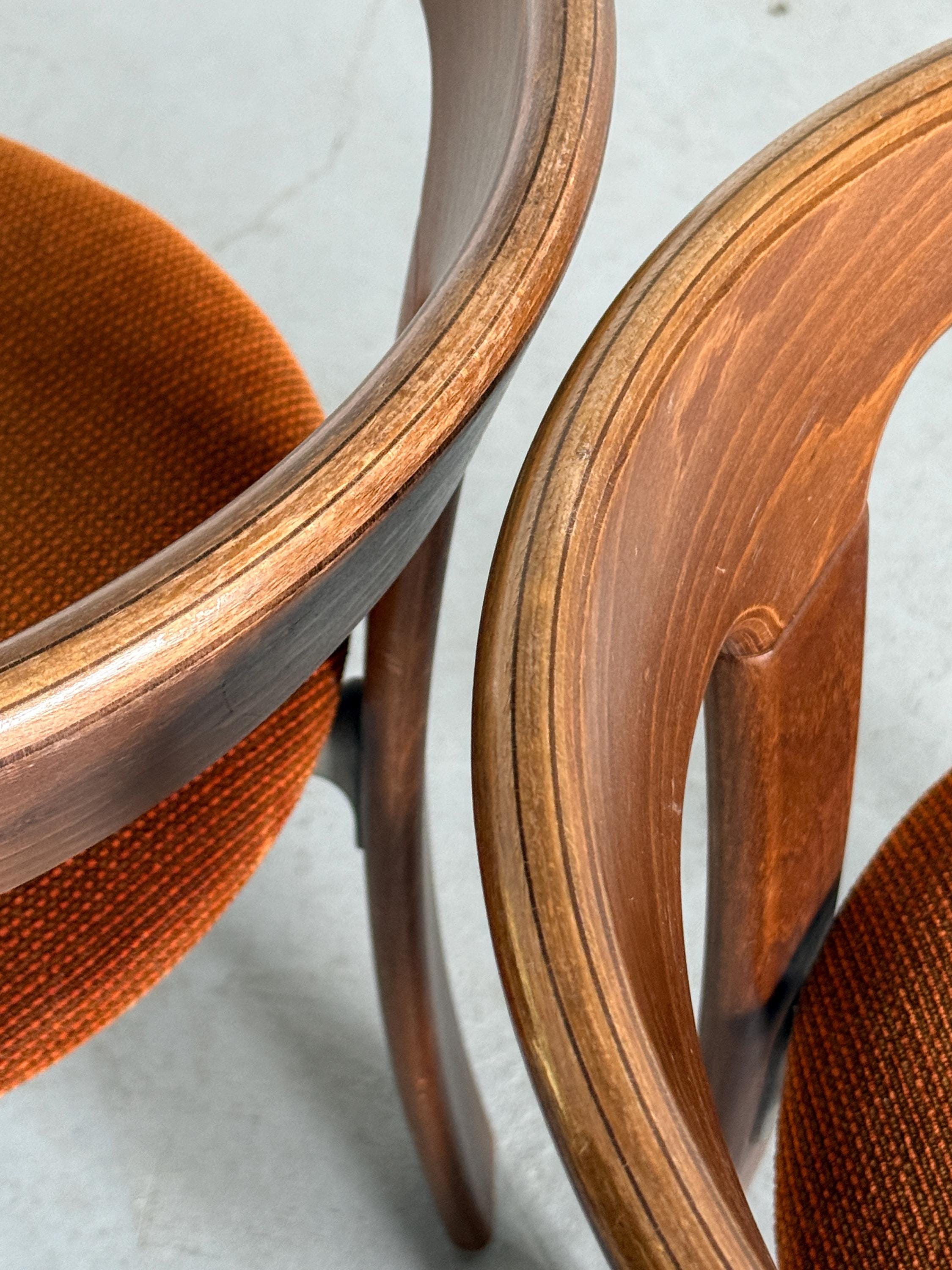 Bruno Rey ‘Bull Horn’ Chairs for Kusch &amp; Co