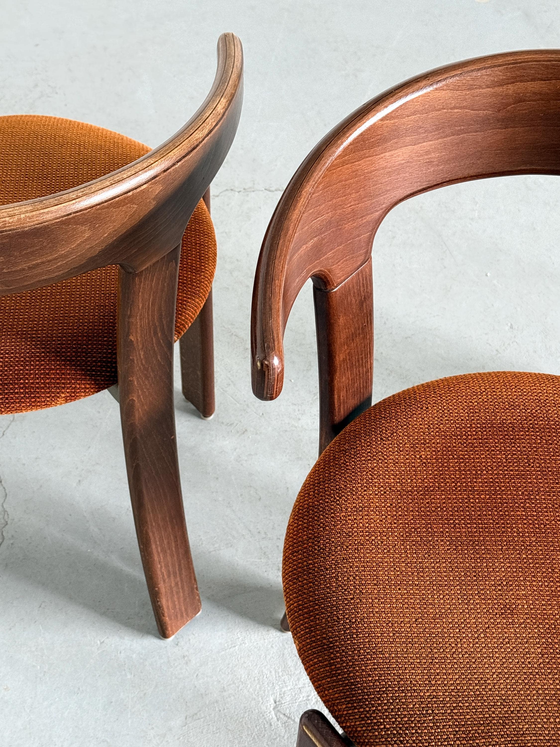 Bruno Rey ‘Bull Horn’ Chairs for Kusch &amp; Co