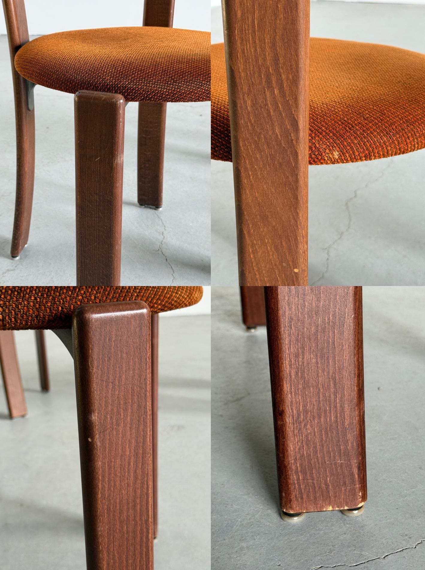 Bruno Rey ‘Bull Horn’ Chairs for Kusch &amp; Co