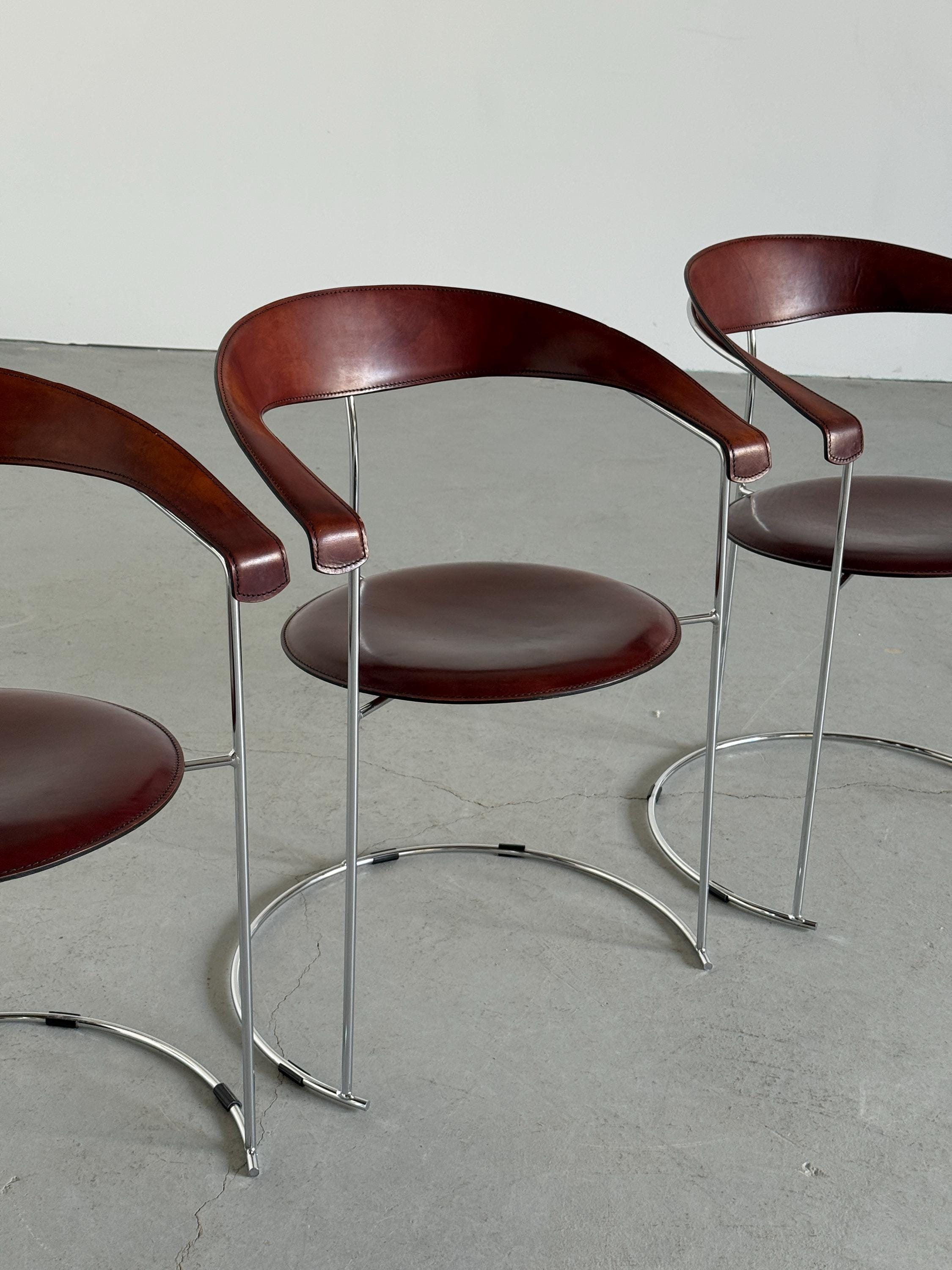 Italian Armchairs by Arrben