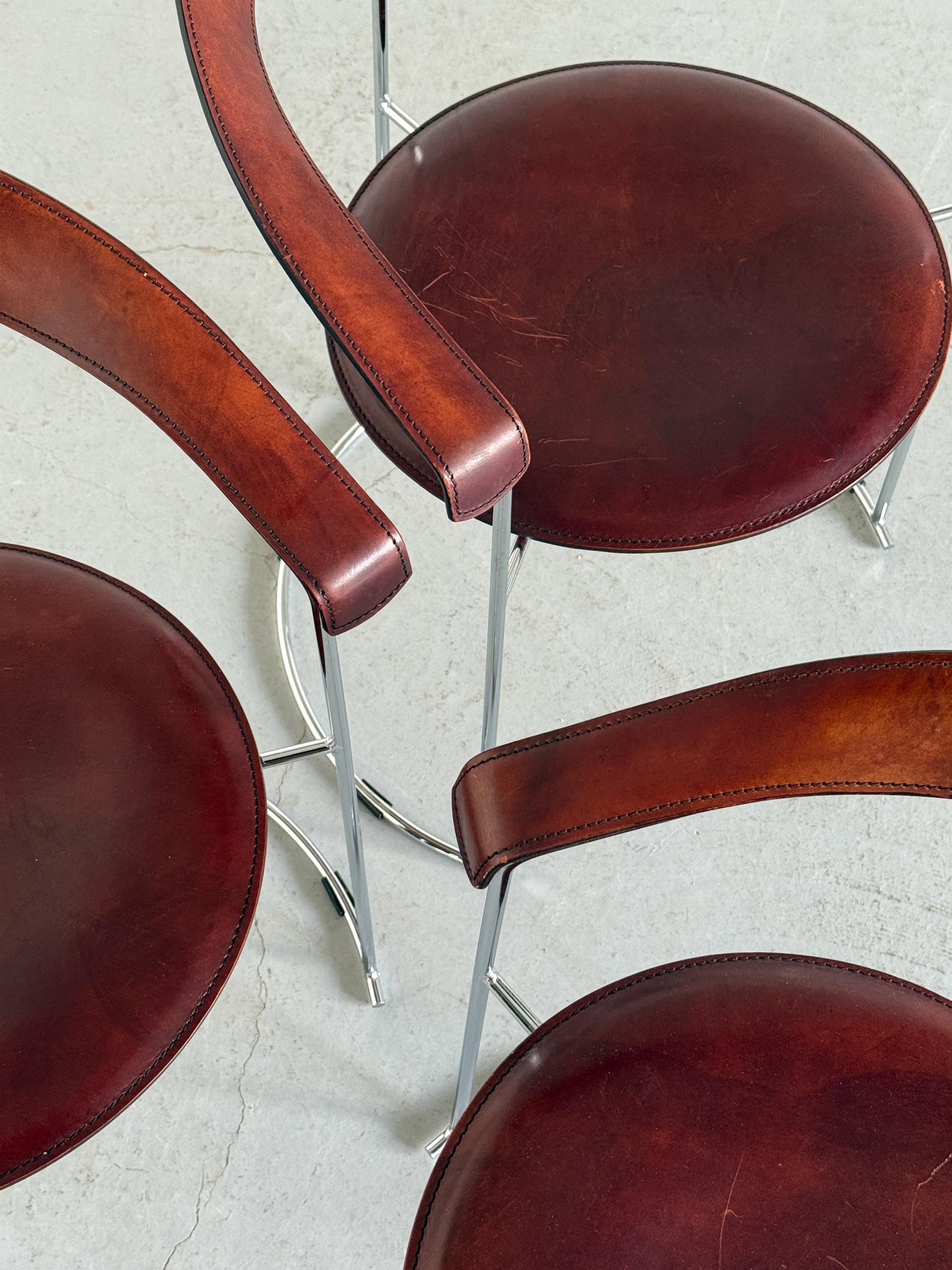 Italian Armchairs by Arrben