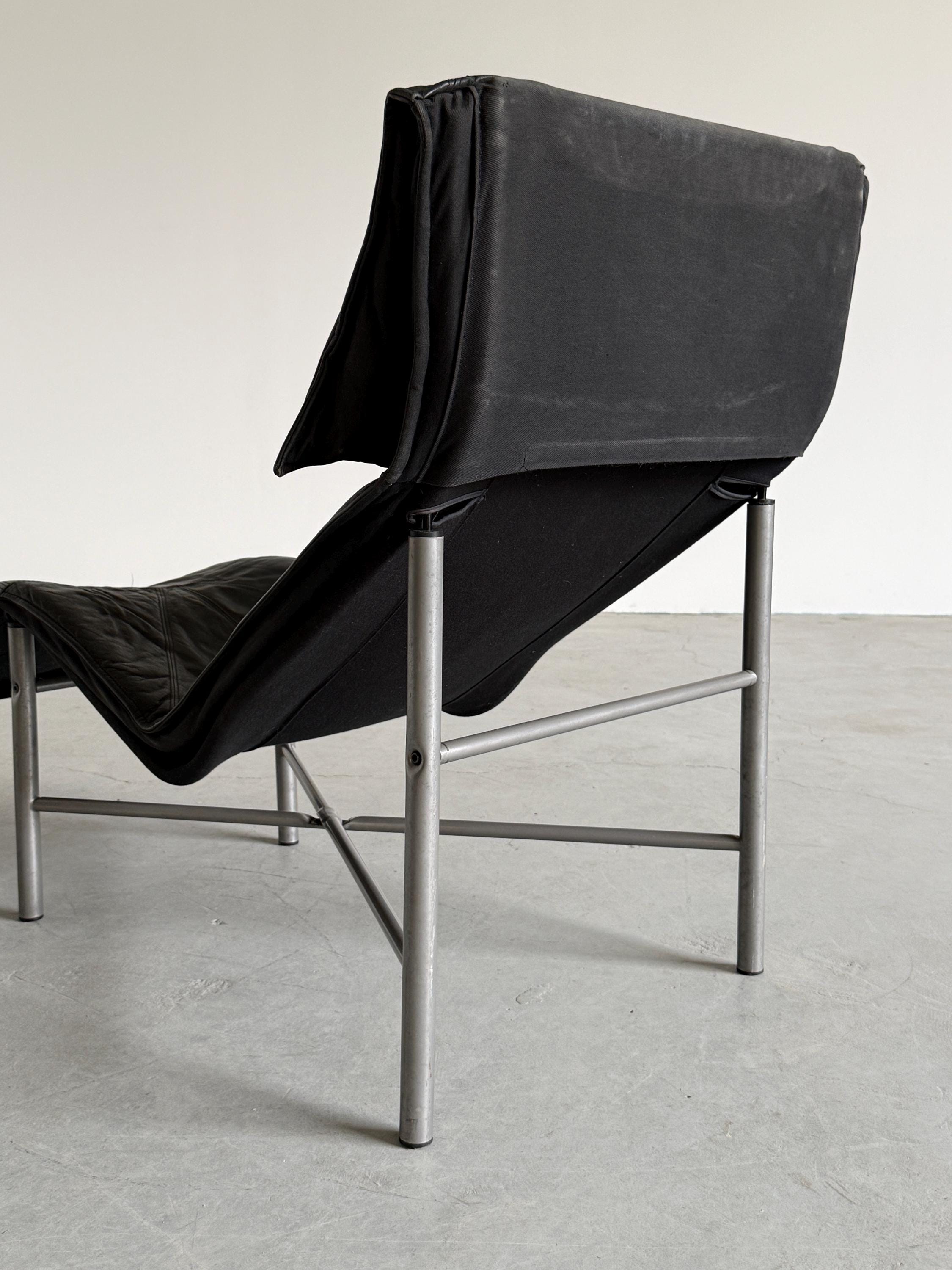 Leather Chaise Longue by Tord Björklund for Ikea